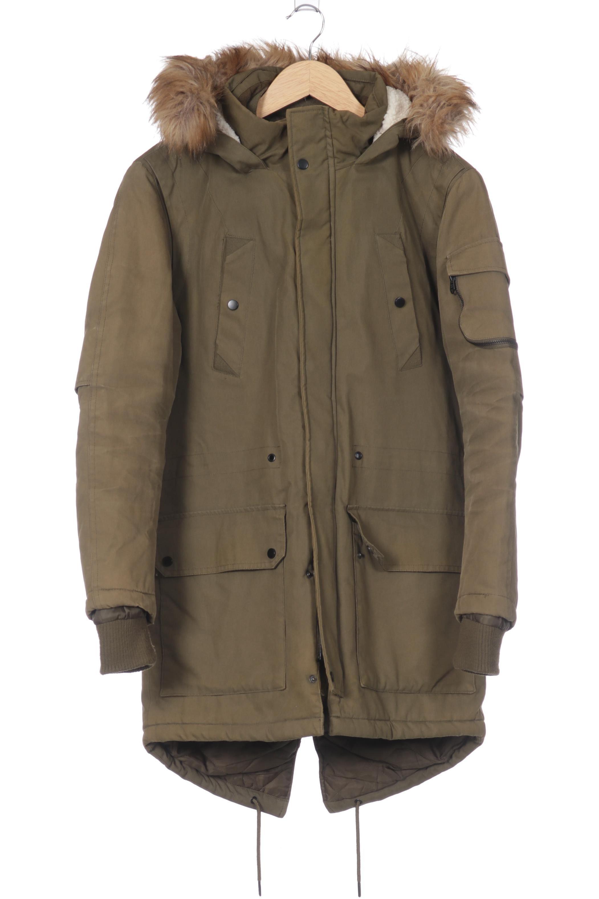 

bershka Herren Jacke, grün, Gr.