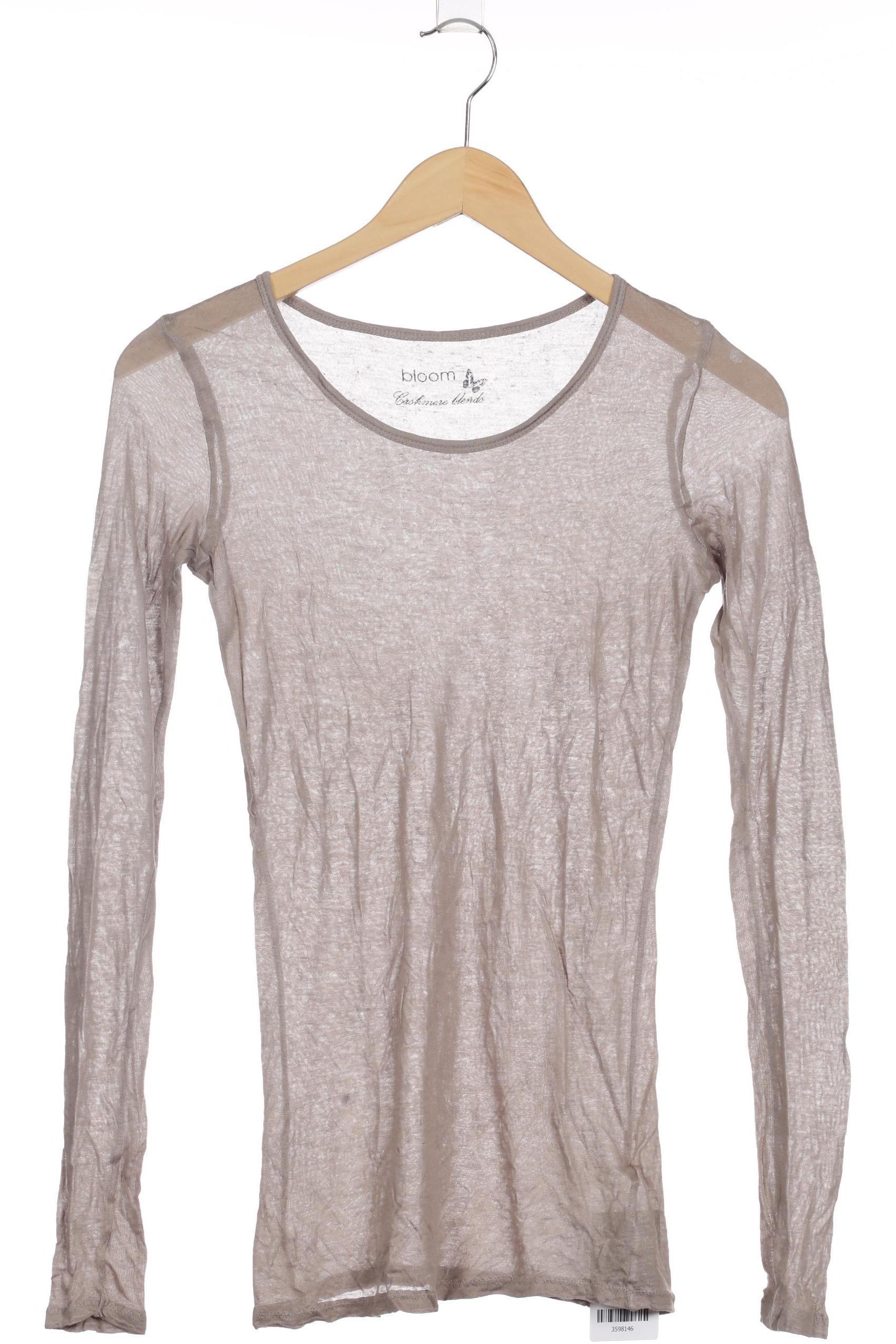 

bloom Damen Langarmshirt, braun, Gr. 34