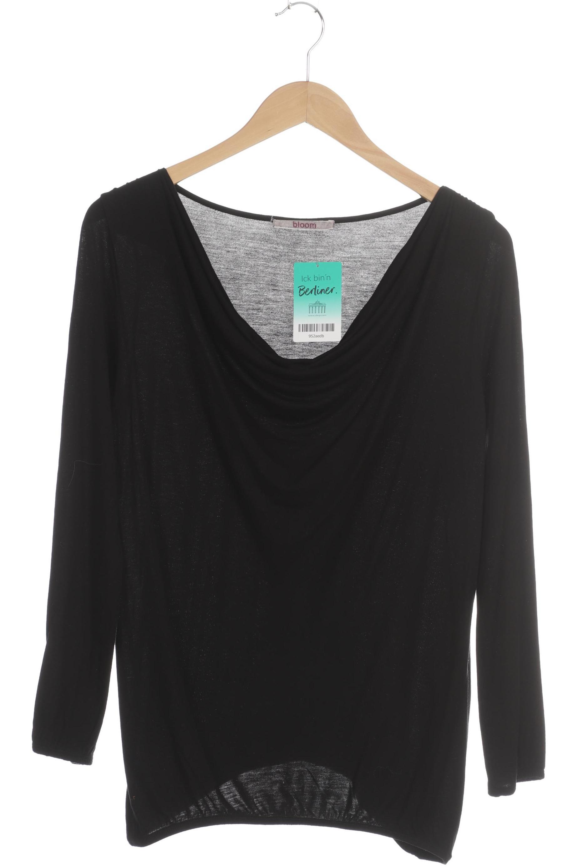 

bloom Damen Langarmshirt, schwarz, Gr.