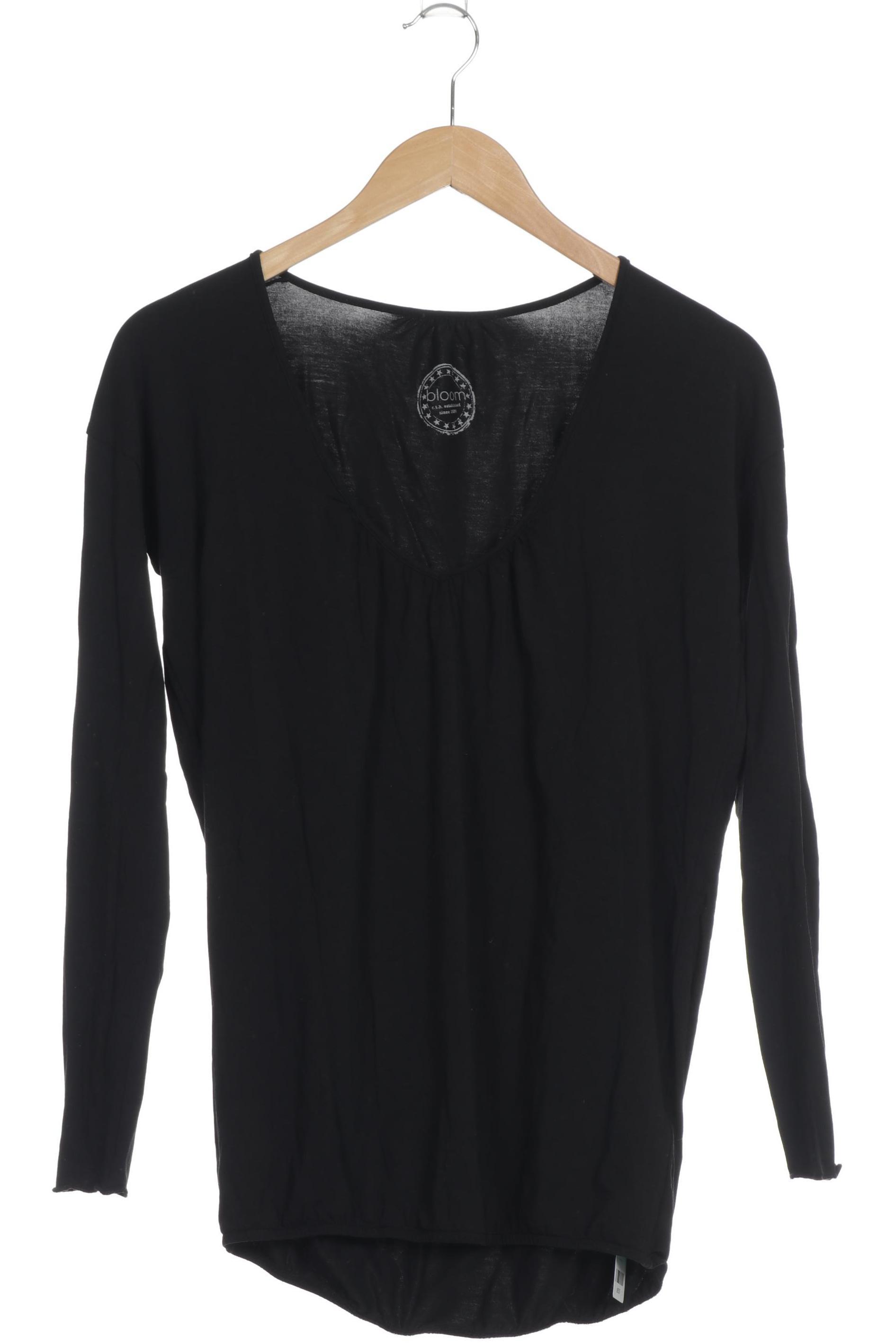 

bloom Damen Langarmshirt, schwarz, Gr. 36