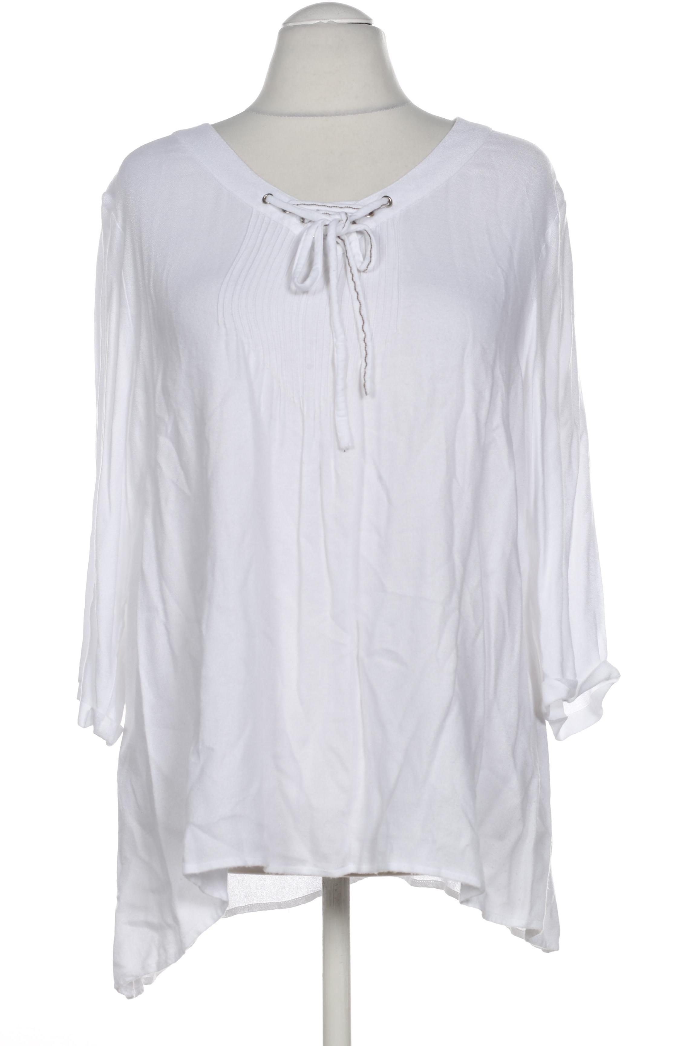 

blue seven Damen Bluse, weiß, Gr. 46