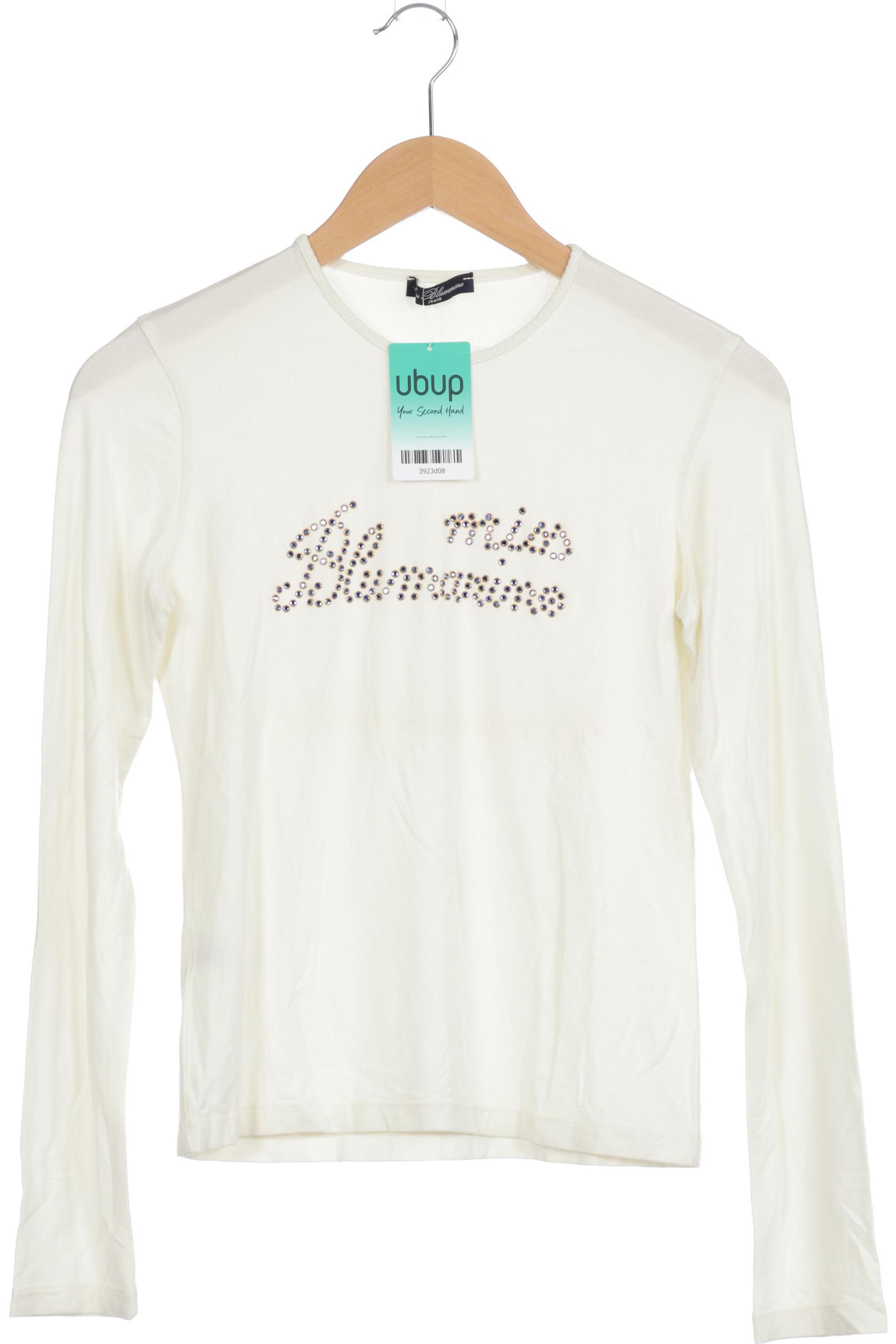 

blugirl Blumarine Damen Langarmshirt, beige, Gr.