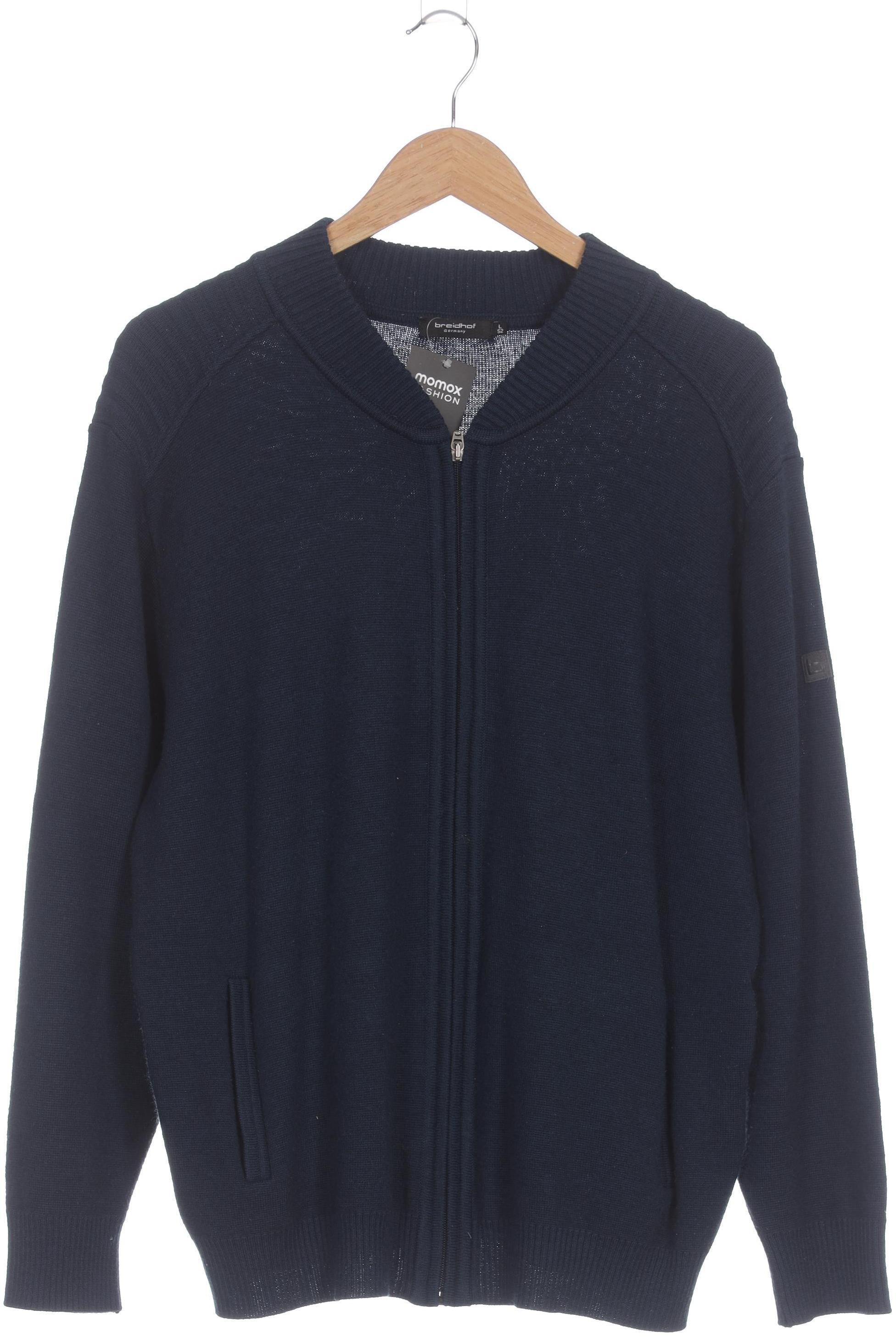 

breidhof Herren Strickjacke, blau, Gr.