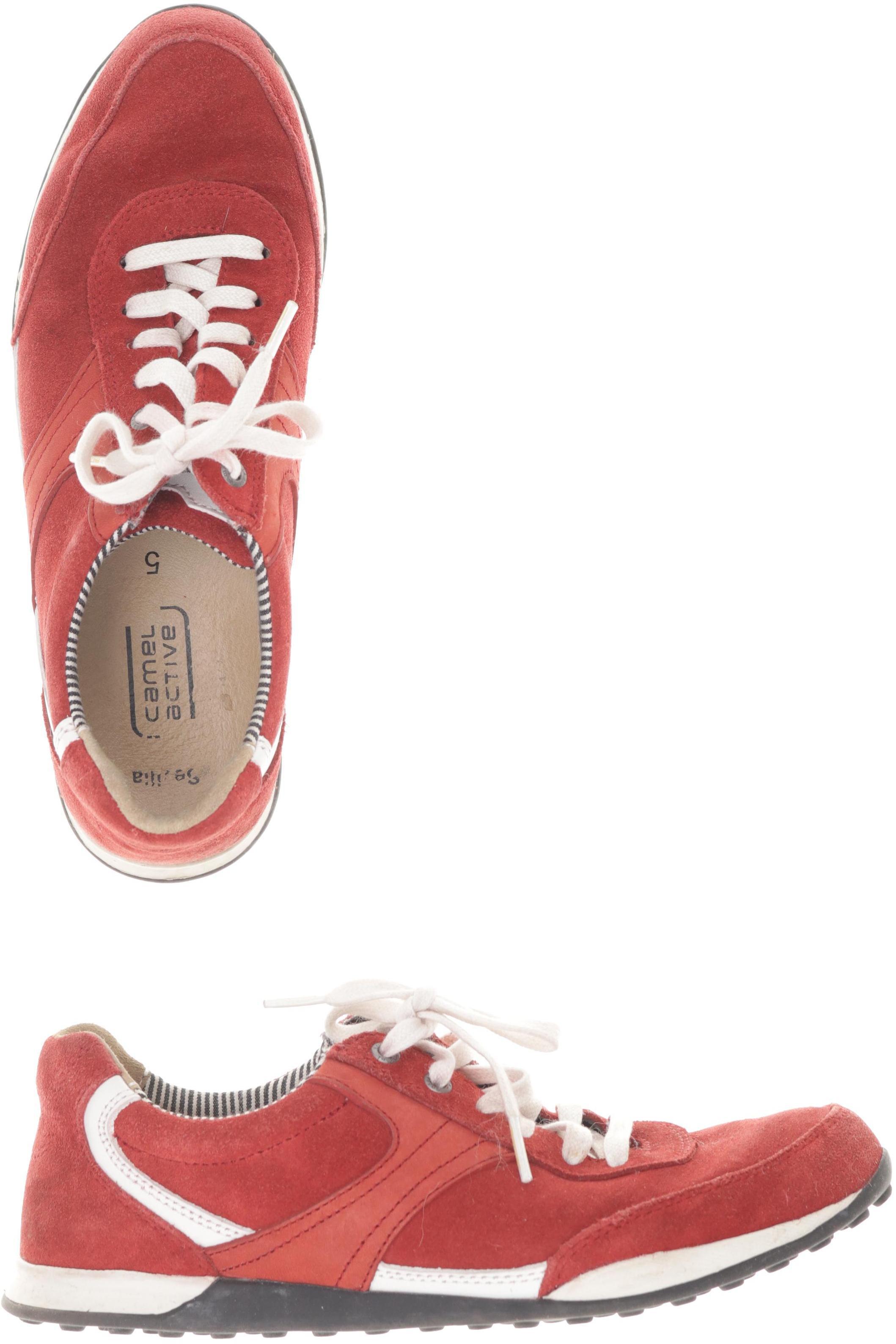 

camel active Damen Sneakers, rot, Gr. 5