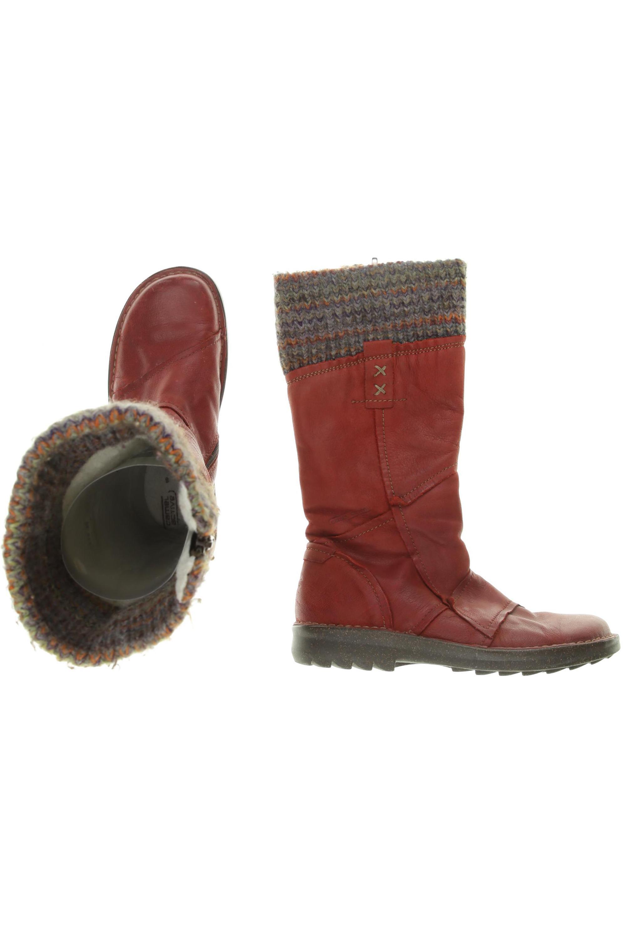 

camel active Damen Stiefel, rot, Gr. 41