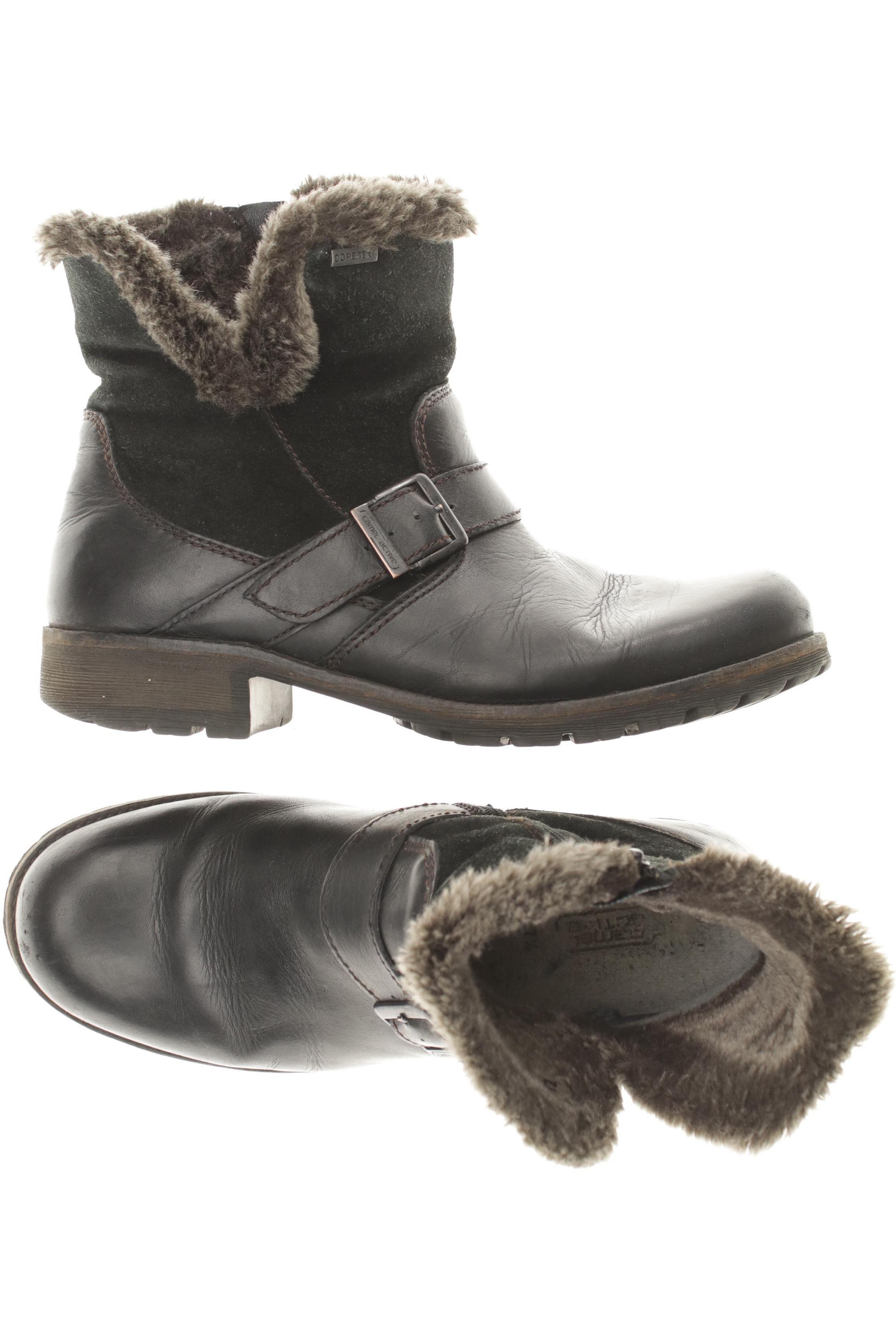 

camel active Damen Stiefelette, schwarz, Gr. 7.5