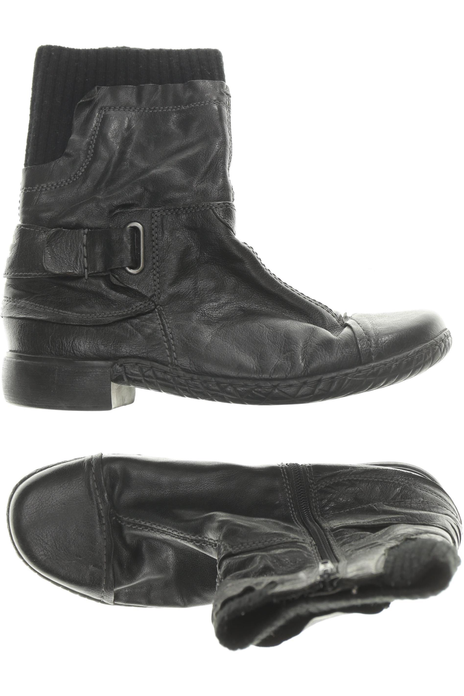 

camel active Damen Stiefelette, schwarz, Gr. 6.5