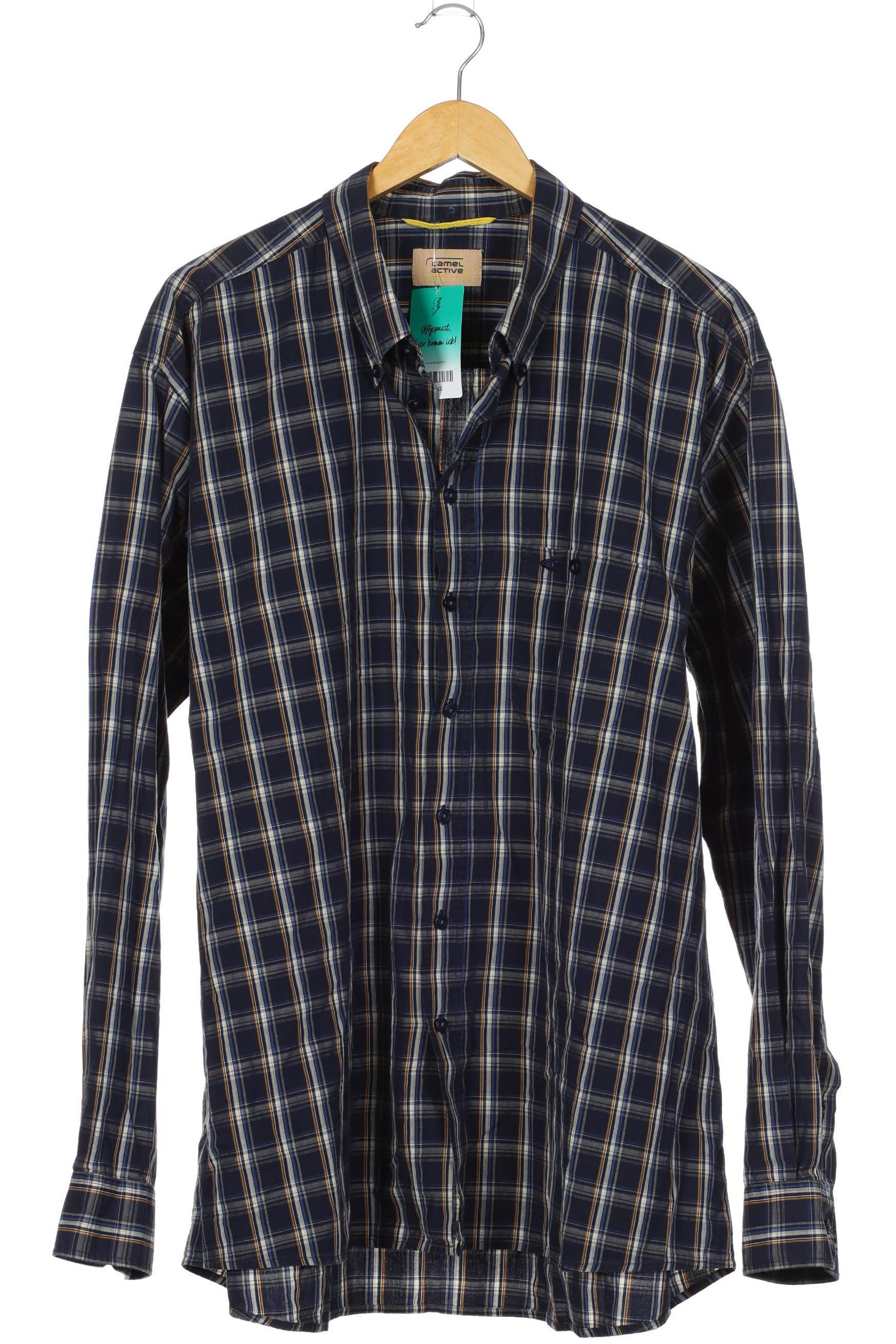 

camel active Herren Hemd, blau, Gr.