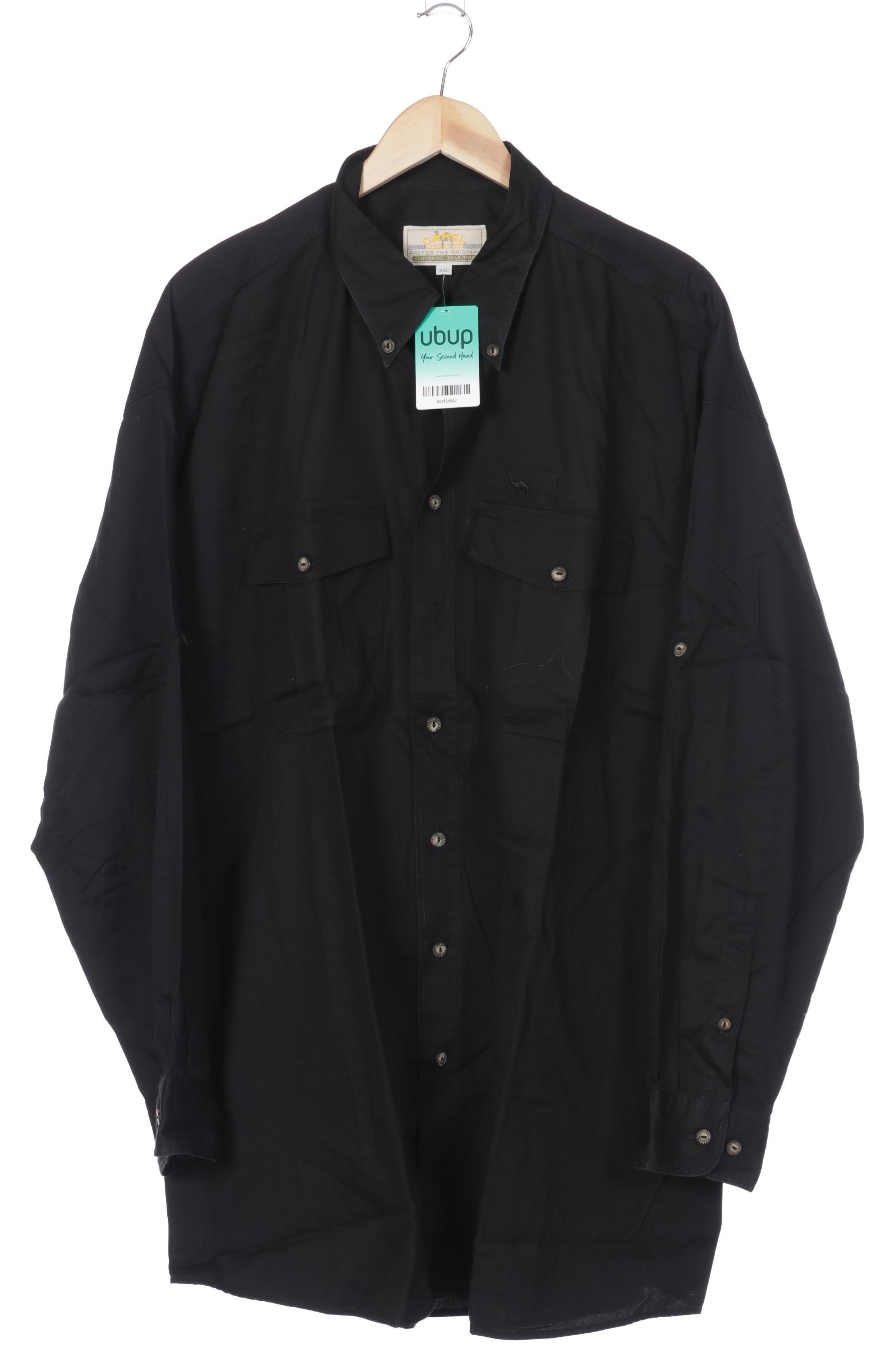 

camel active Herren Hemd, schwarz, Gr.