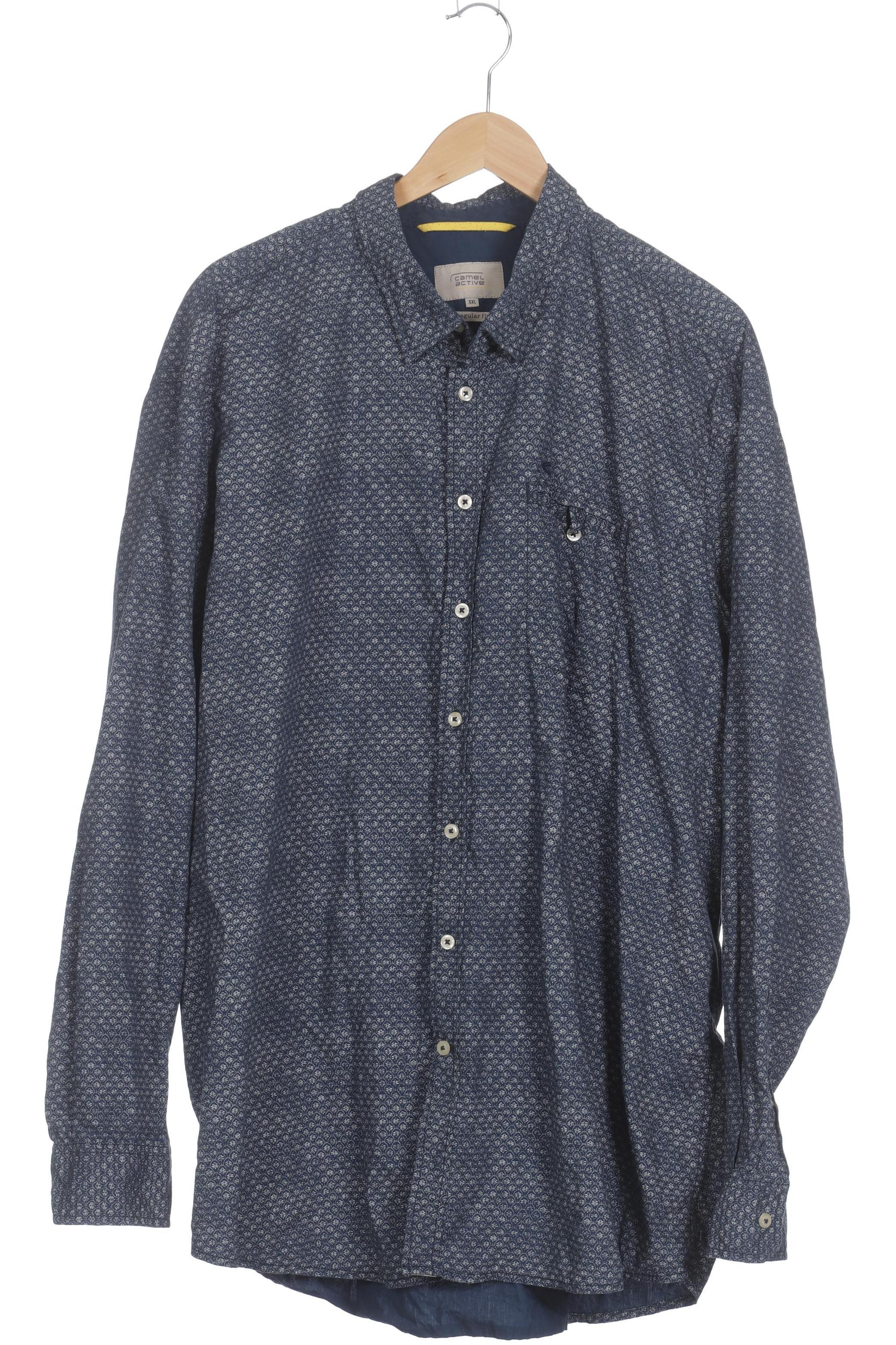 

camel active Herren Hemd, blau, Gr.