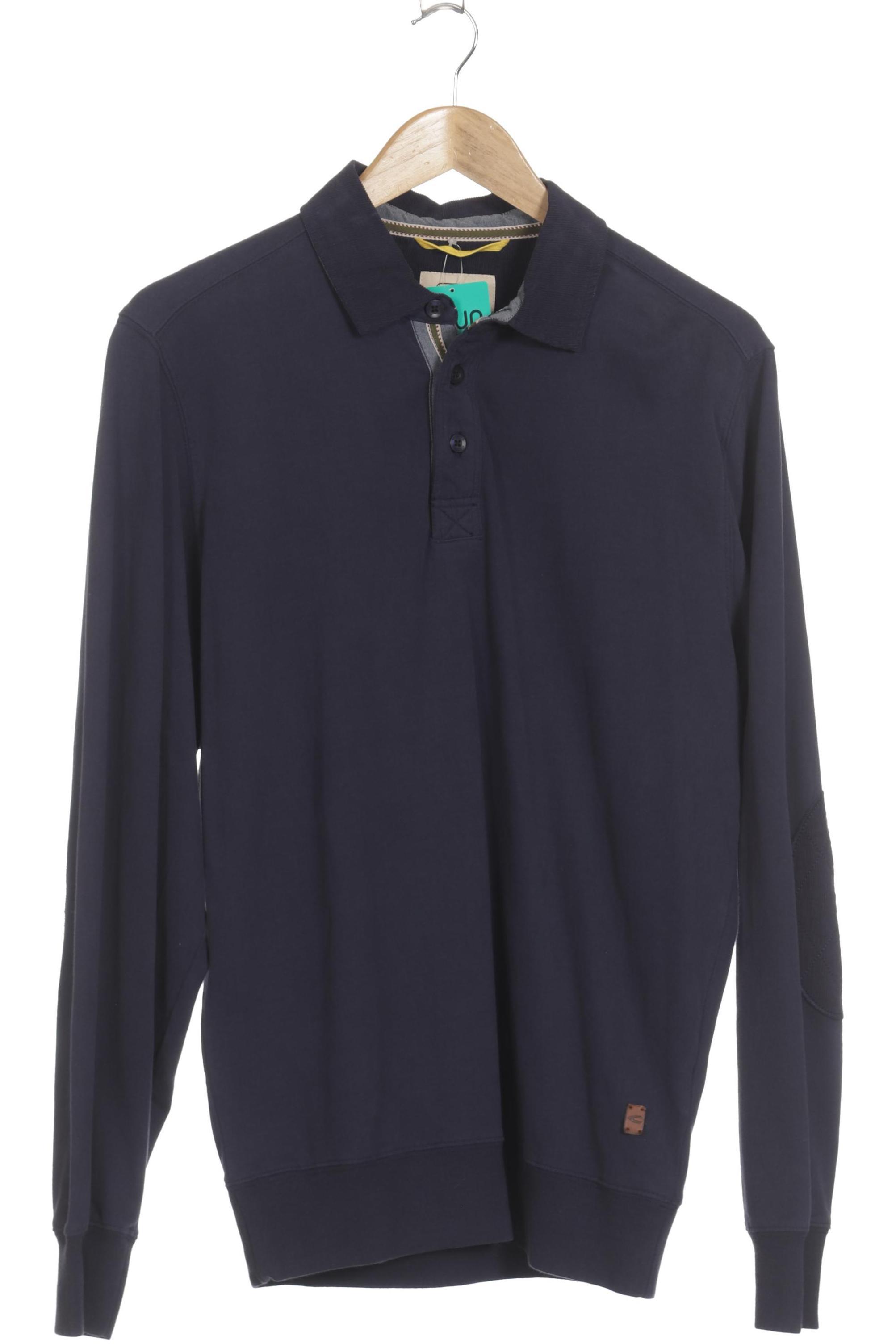 

camel active Herren Langarmshirt, blau, Gr.