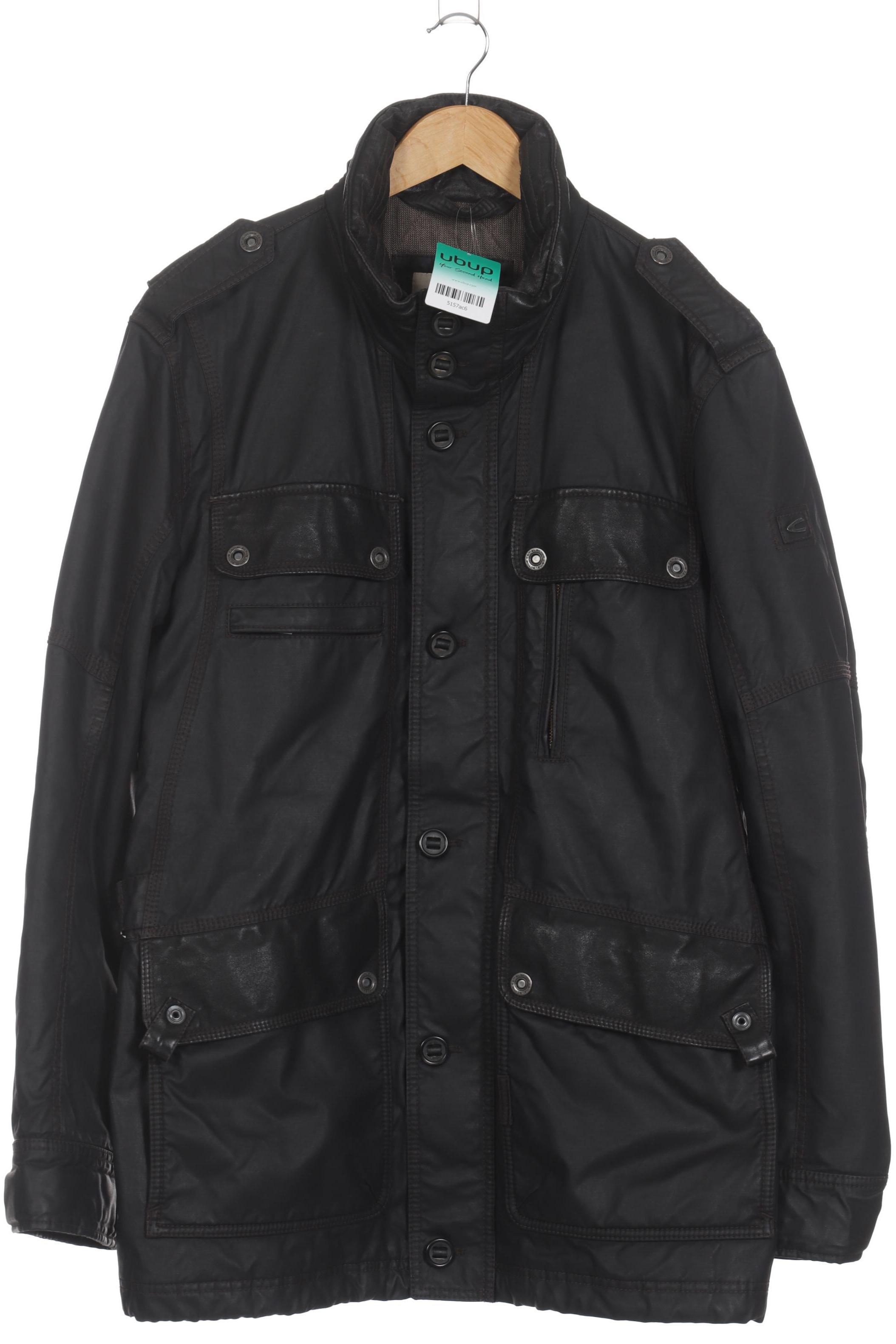 

camel active Herren Mantel, schwarz, Gr. 48