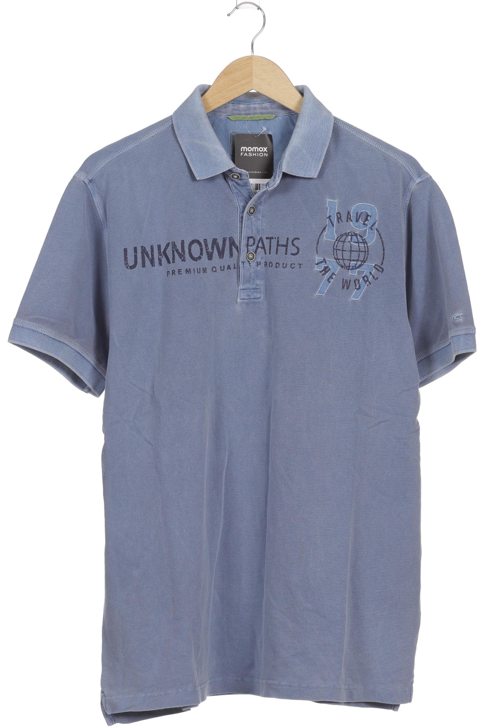 

camel active Herren Poloshirt, blau, Gr.