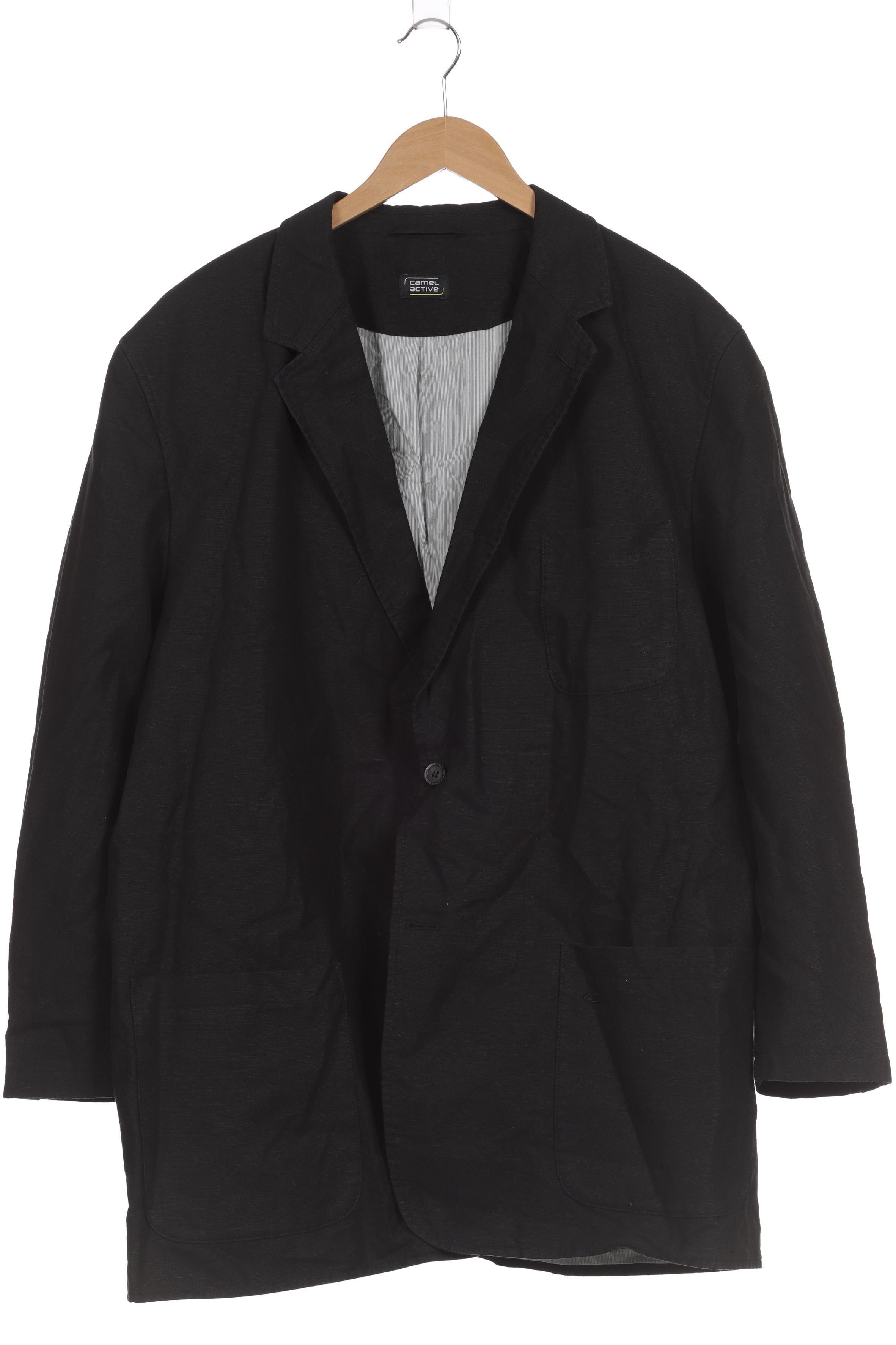 

camel active Herren Sakko, schwarz, Gr. 62
