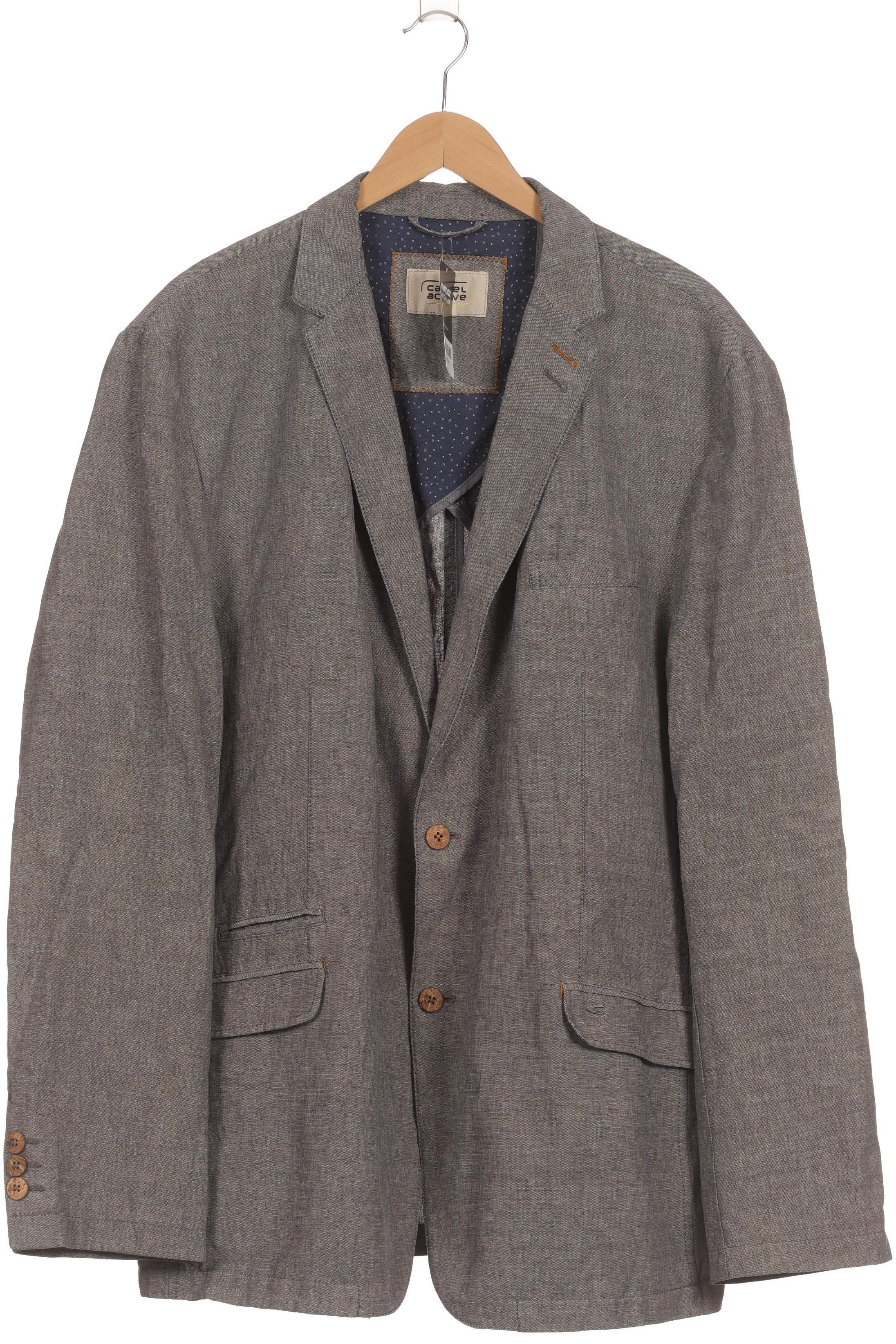 

camel active Herren Sakko, grau, Gr. 62