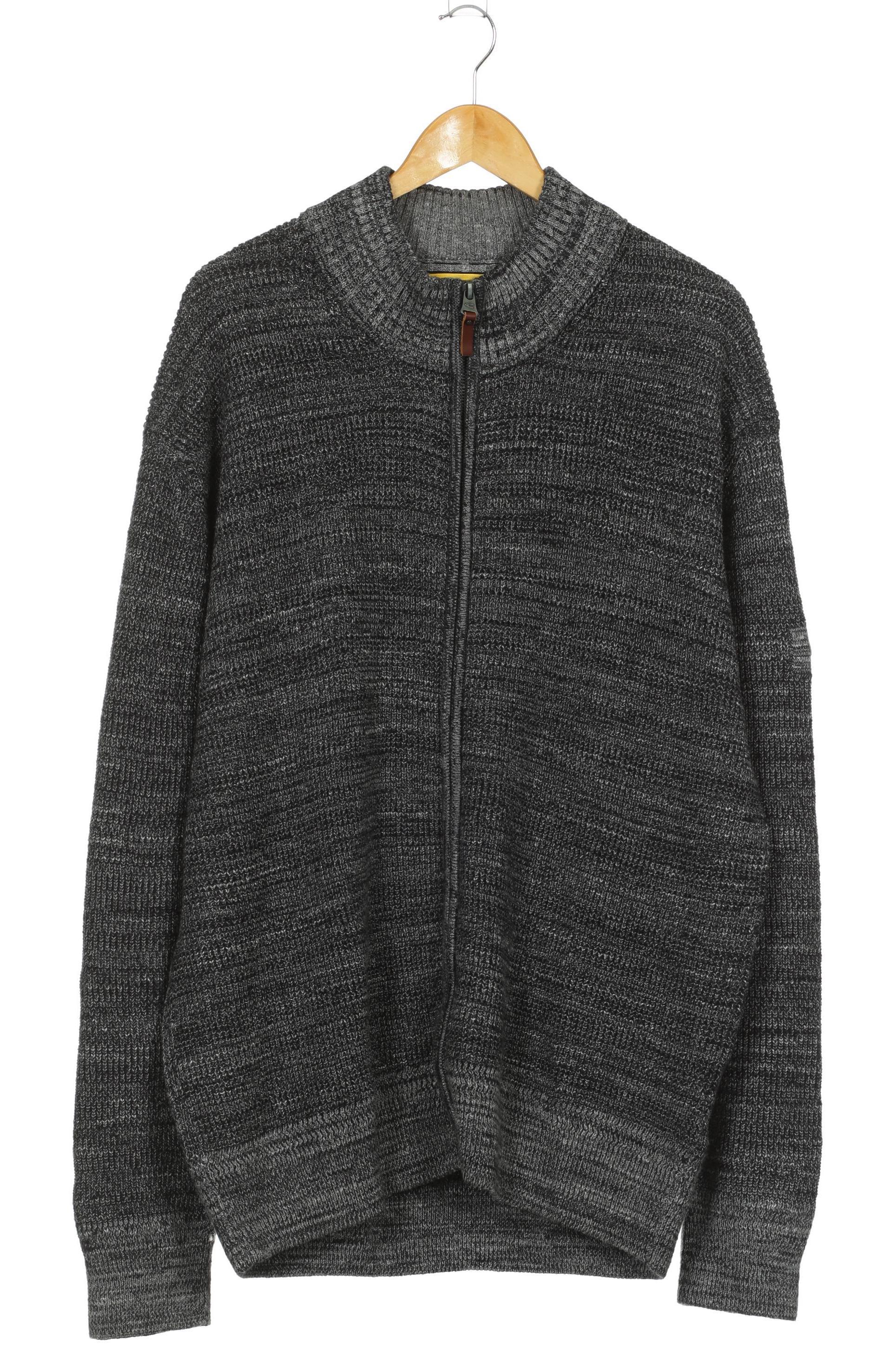 Thumbnail - camel active Herren Strickjacke, schwarz, Gr.