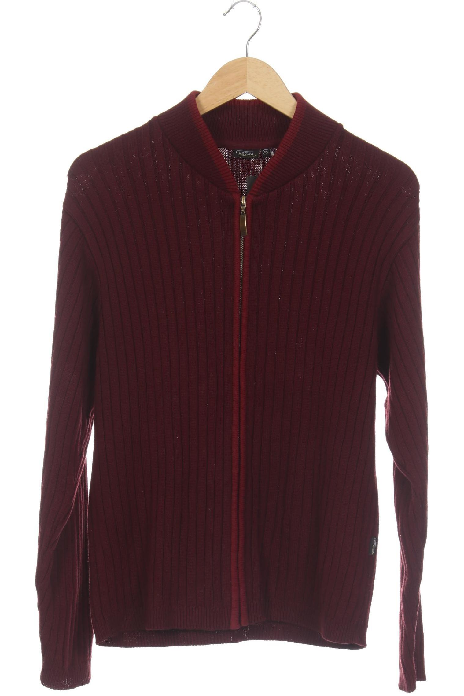 Thumbnail - camel active Herren Strickjacke, rot, Gr.