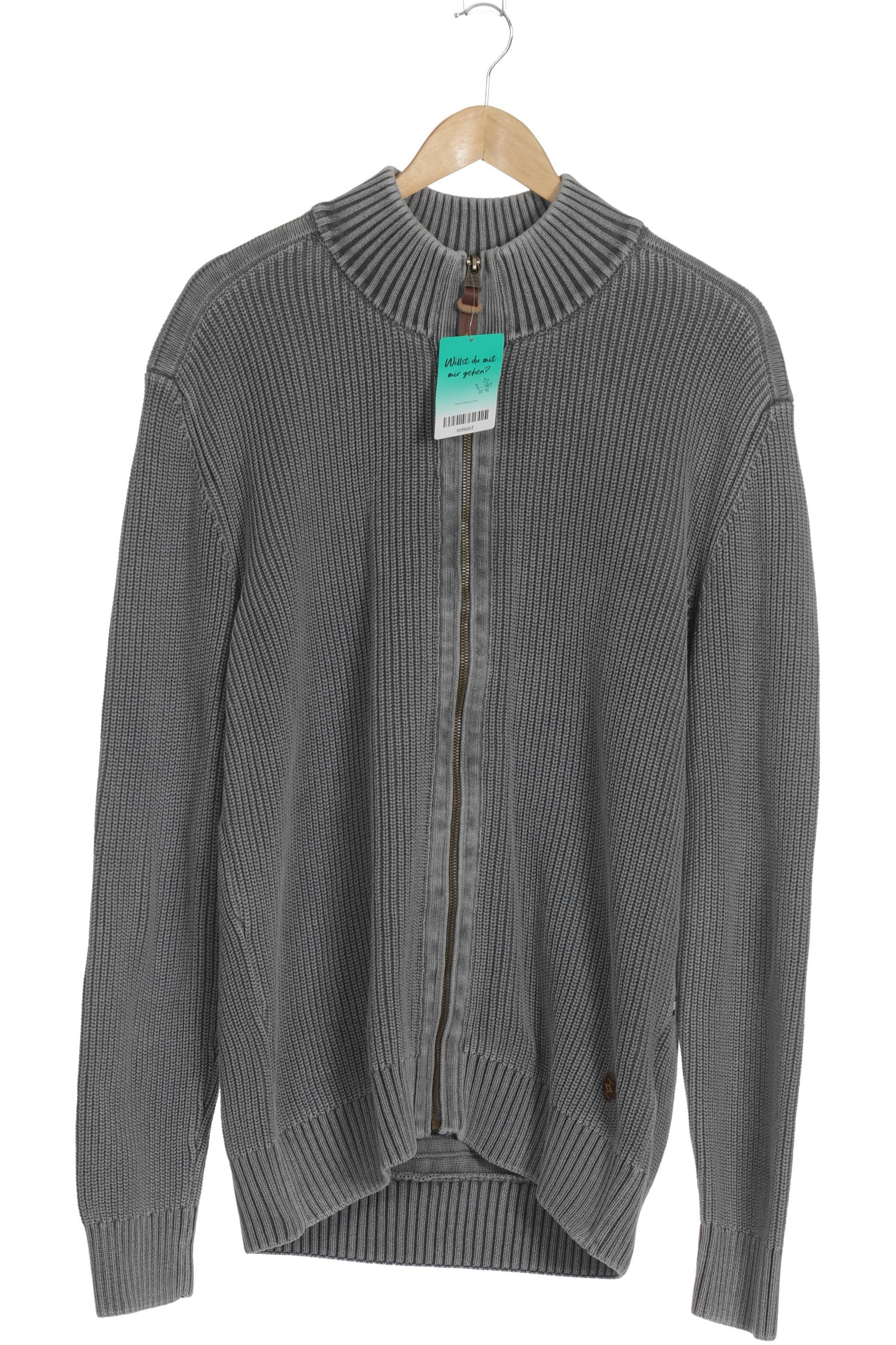 

camel active Herren Strickjacke, grau, Gr.