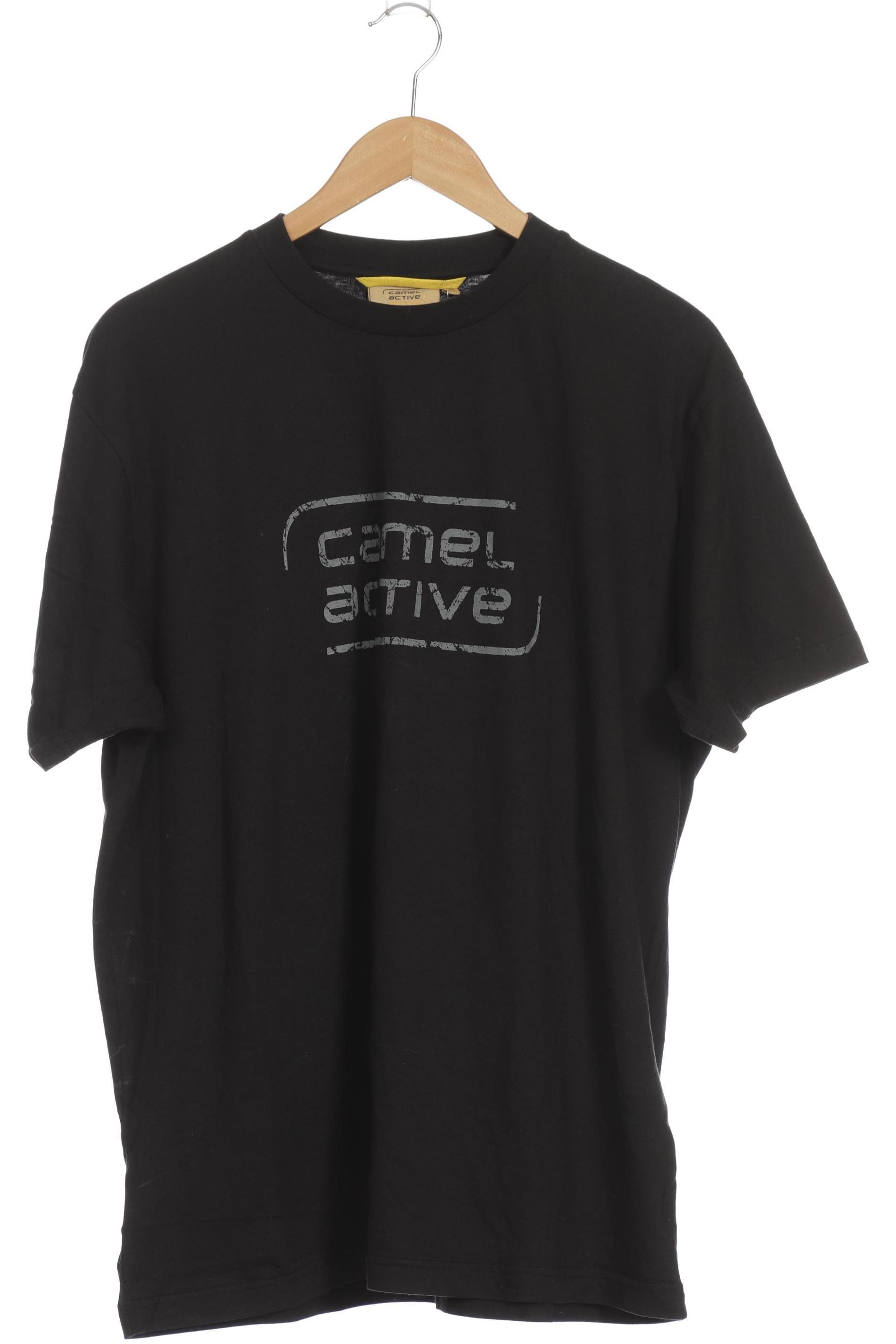 

camel active Herren T-Shirt, schwarz, Gr.