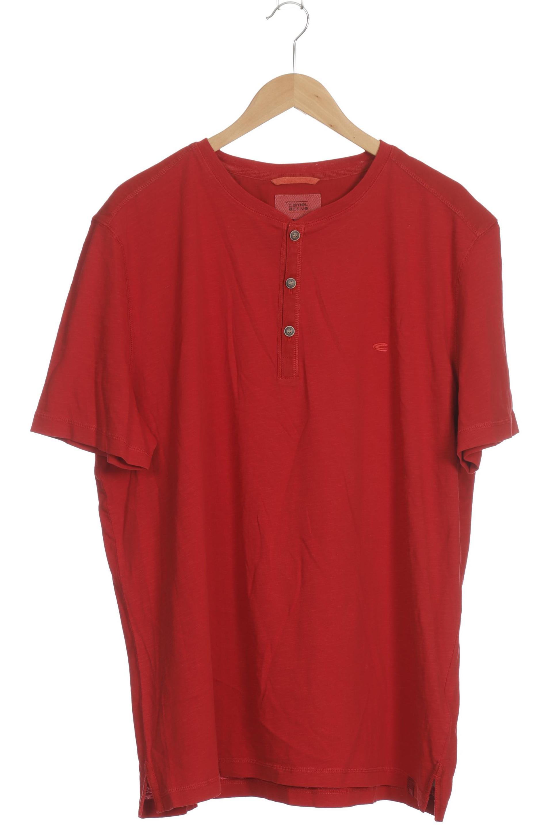 Thumbnail - camel active Herren T-Shirt, rot, Gr.