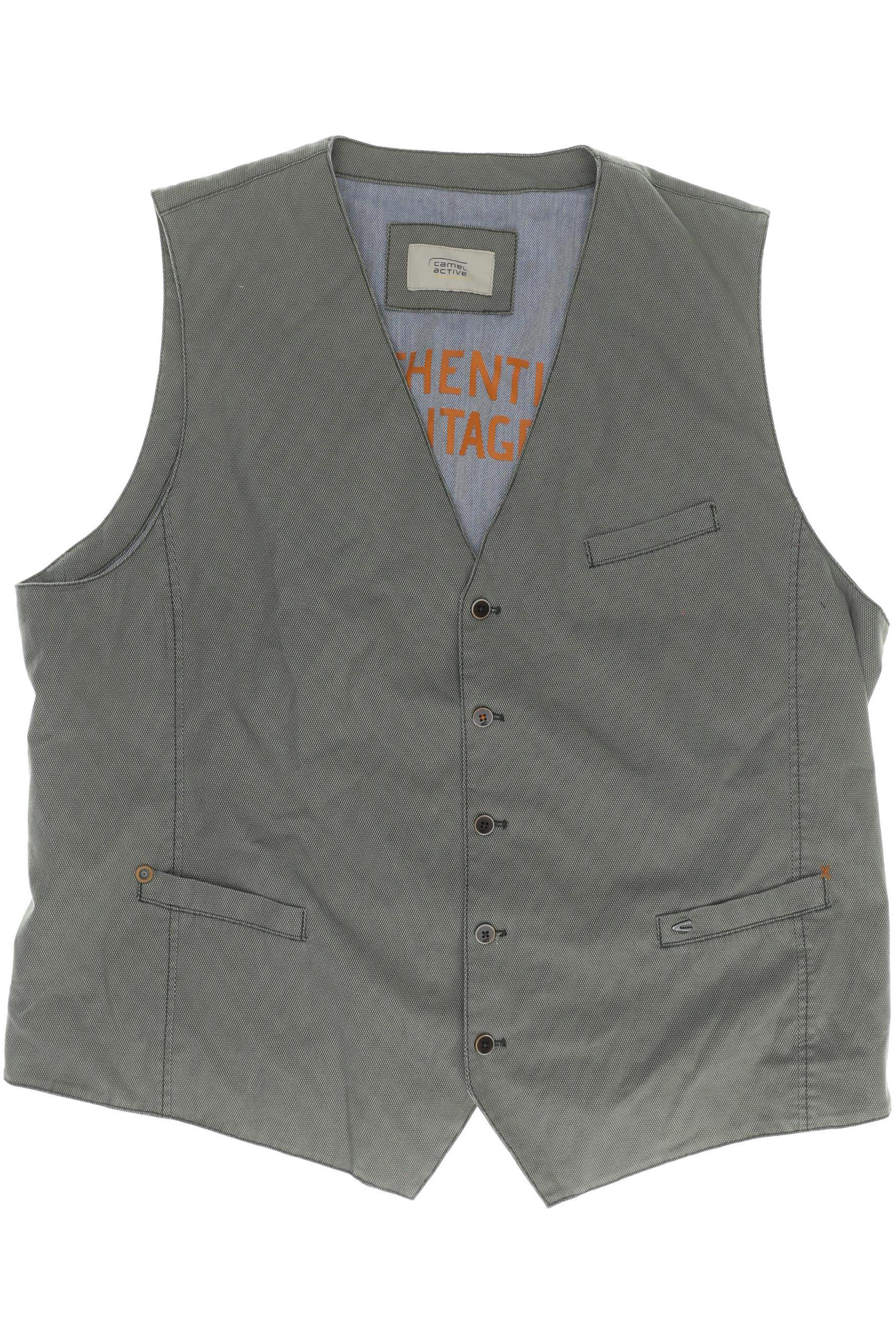 

camel active Herren Weste, grau, Gr. 60