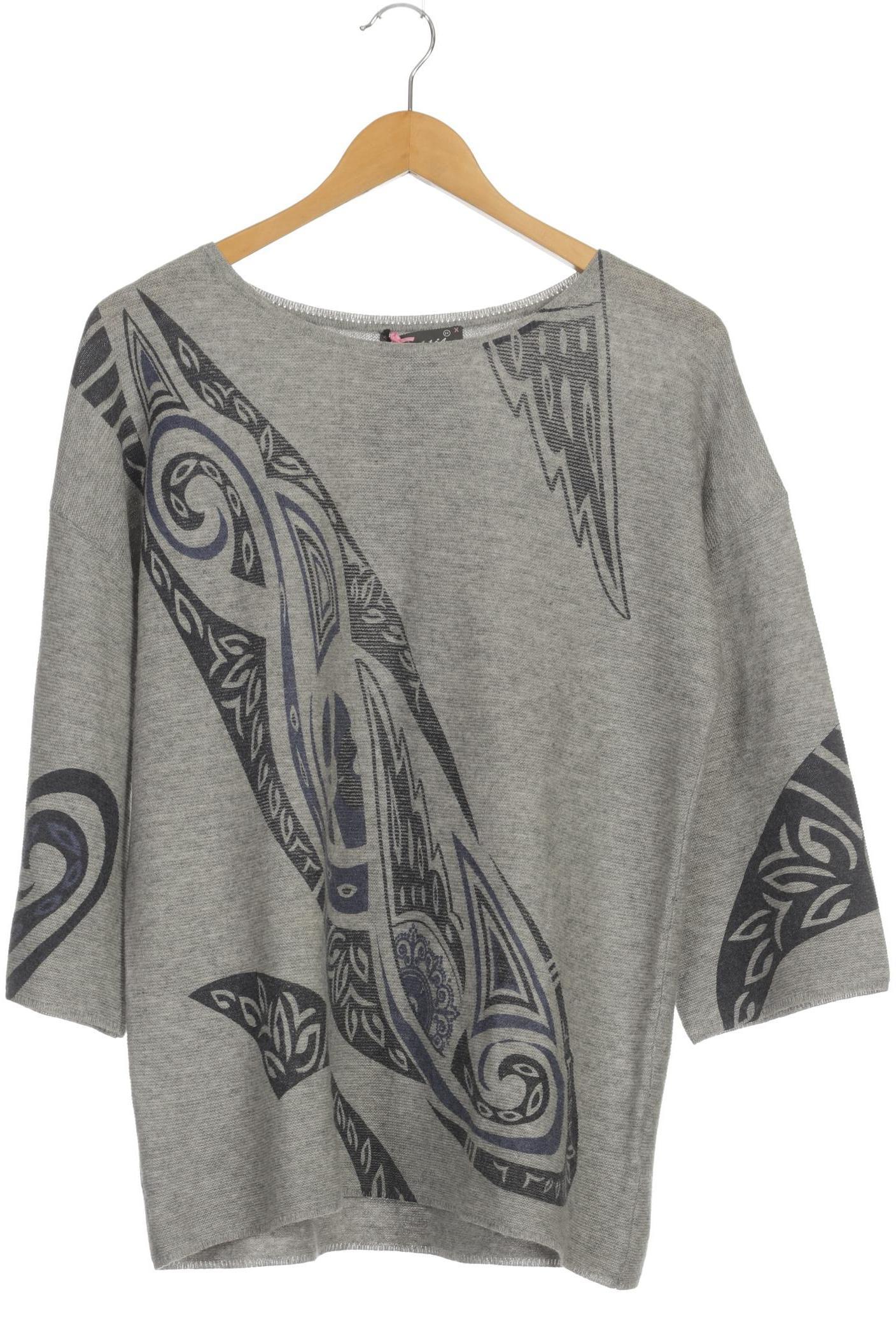 

Cassis & Paprika Damen Pullover, grau, Gr. 44