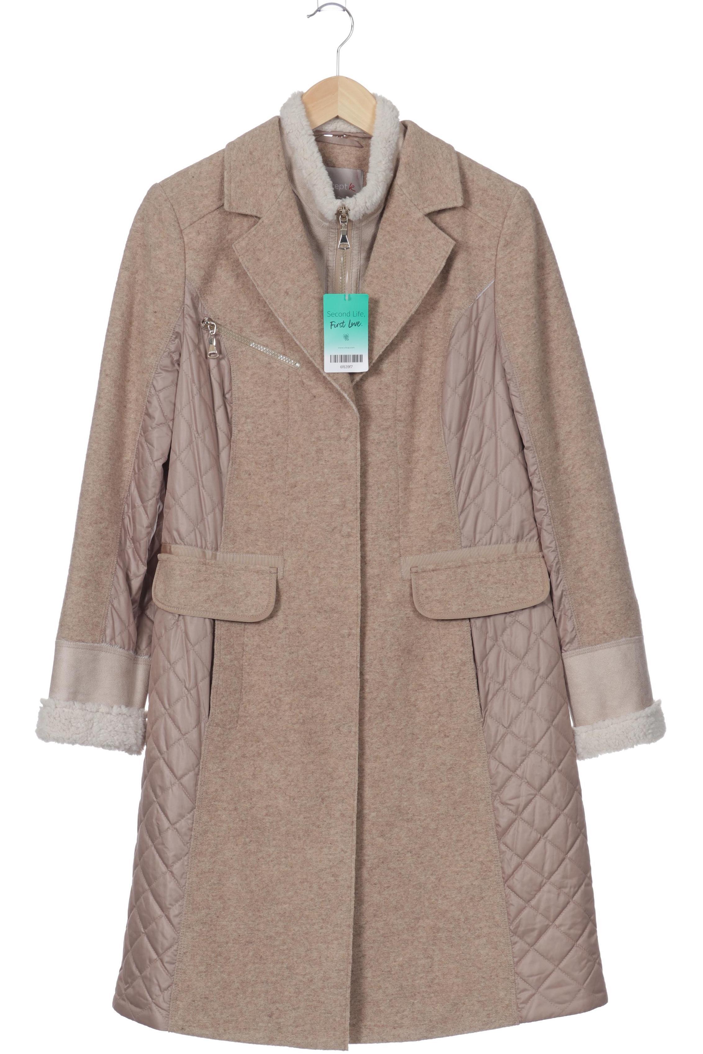 

concept k Damen Mantel, beige, Gr. 38