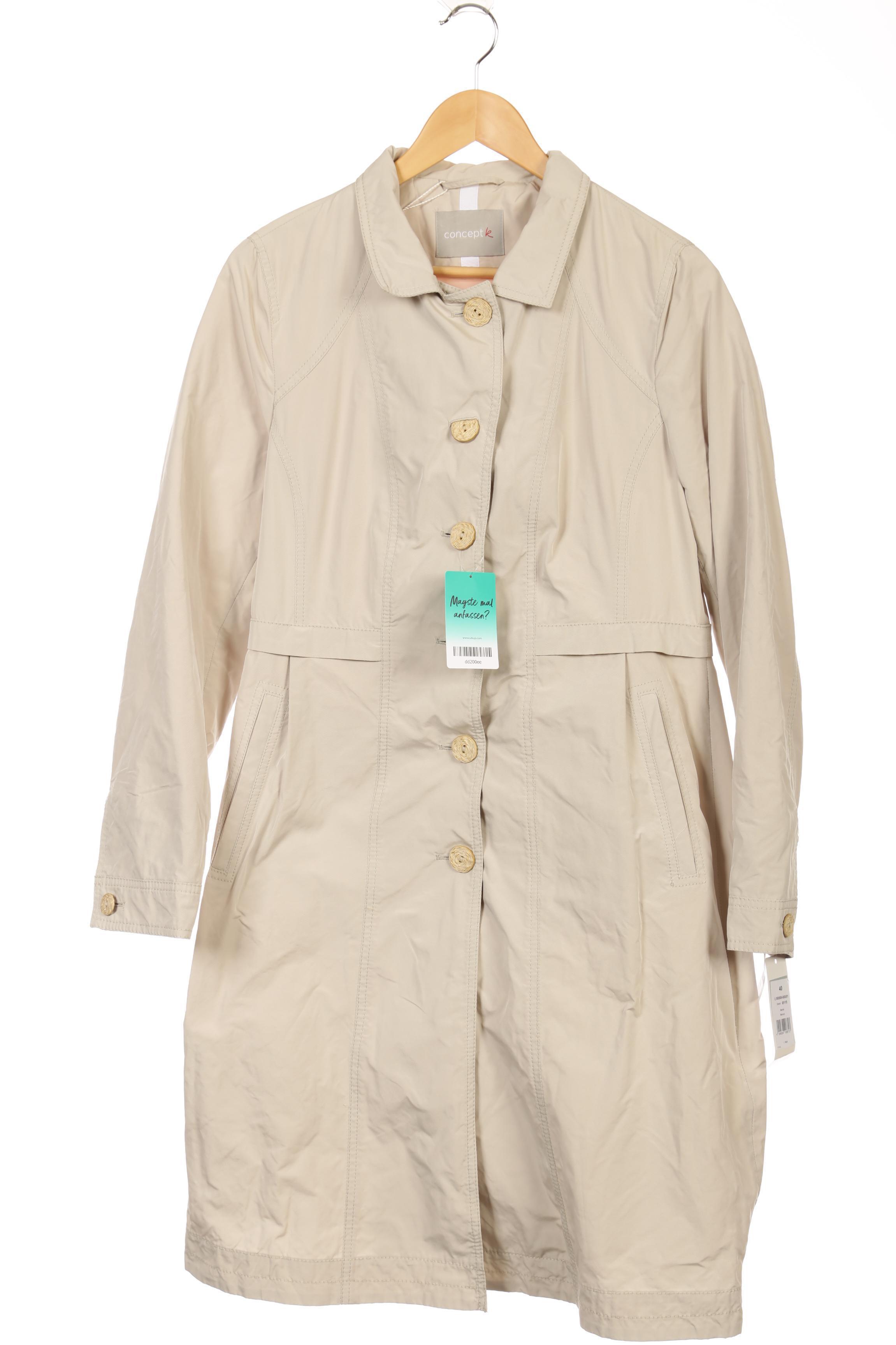 

concept k Damen Mantel, beige, Gr. 40