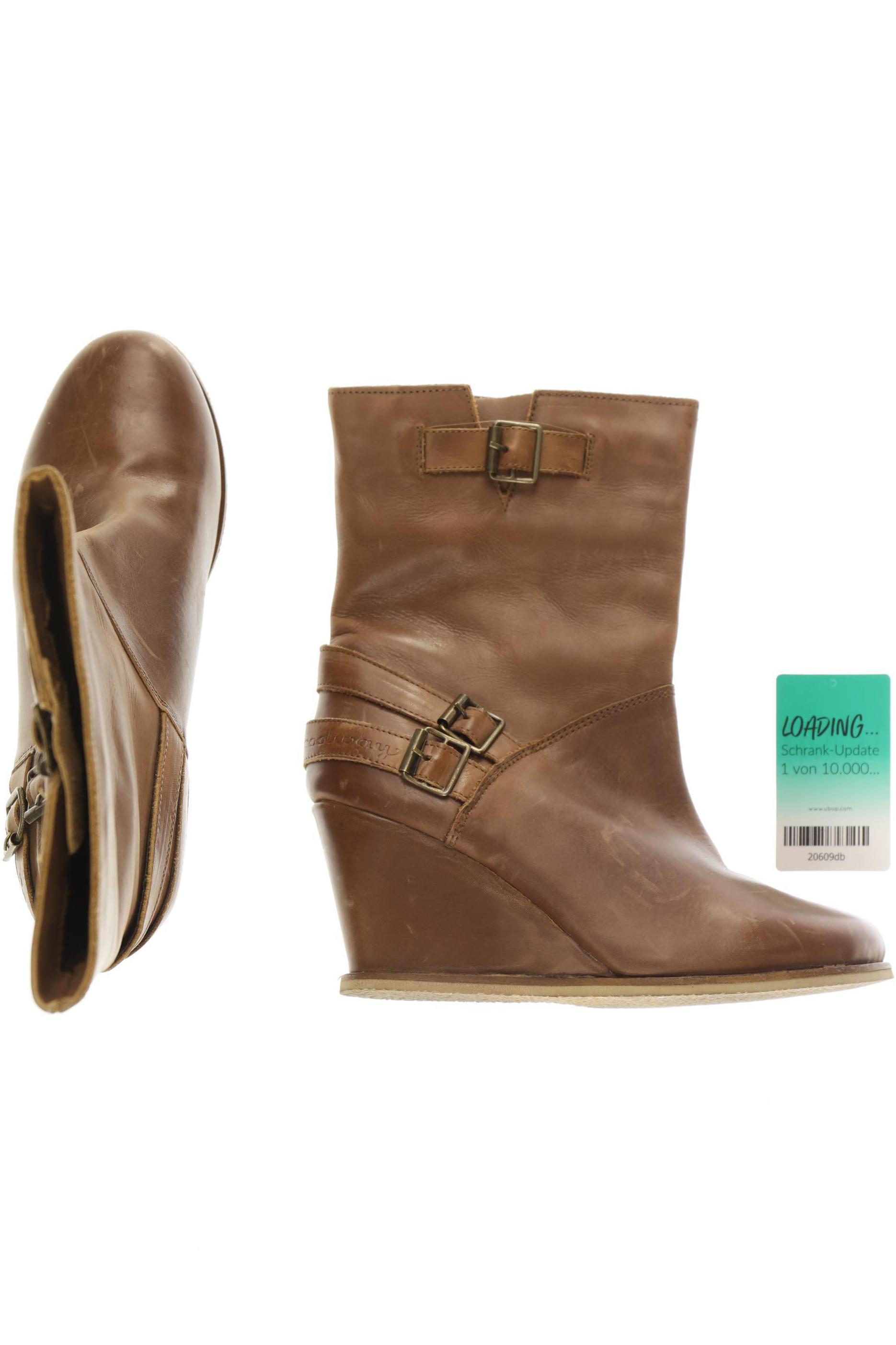 

coolway Damen Stiefelette, braun, Gr. 37