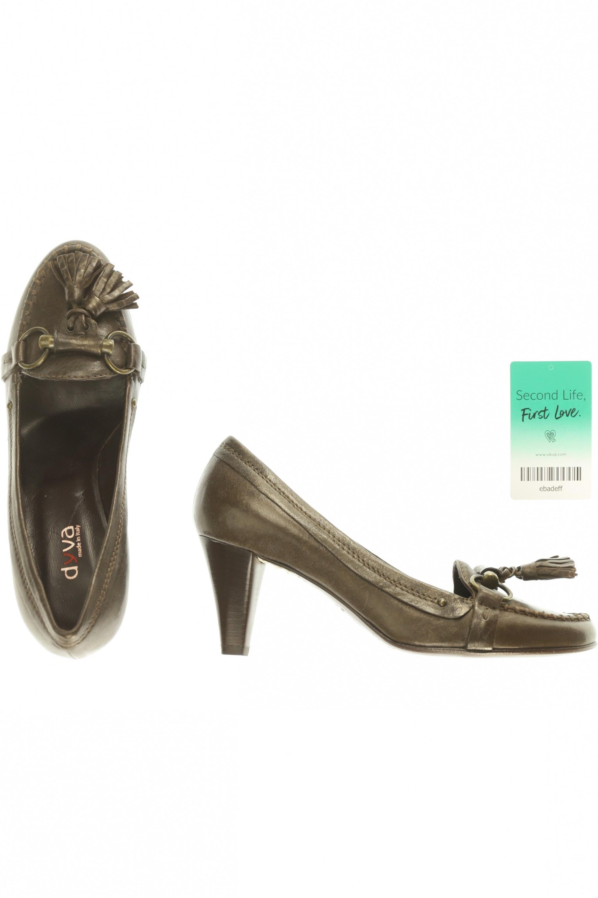 

dyva Damen Pumps, braun, Gr. 36.5