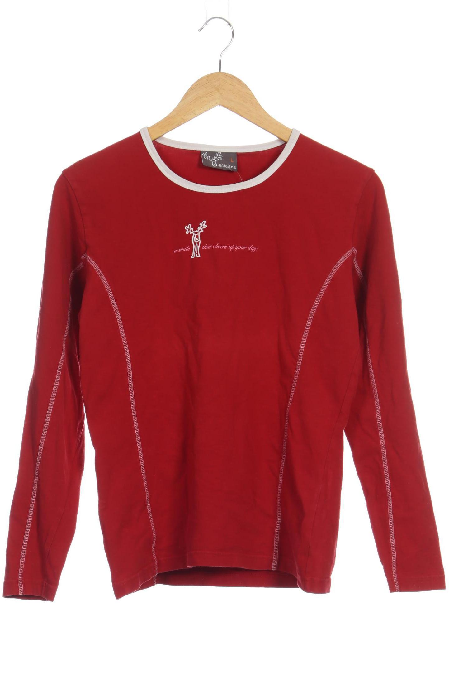 

elkline Damen Langarmshirt, rot, Gr.