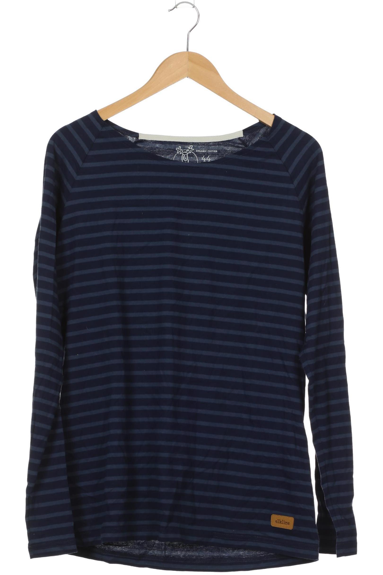 

elkline Damen Langarmshirt, blau, Gr. 44