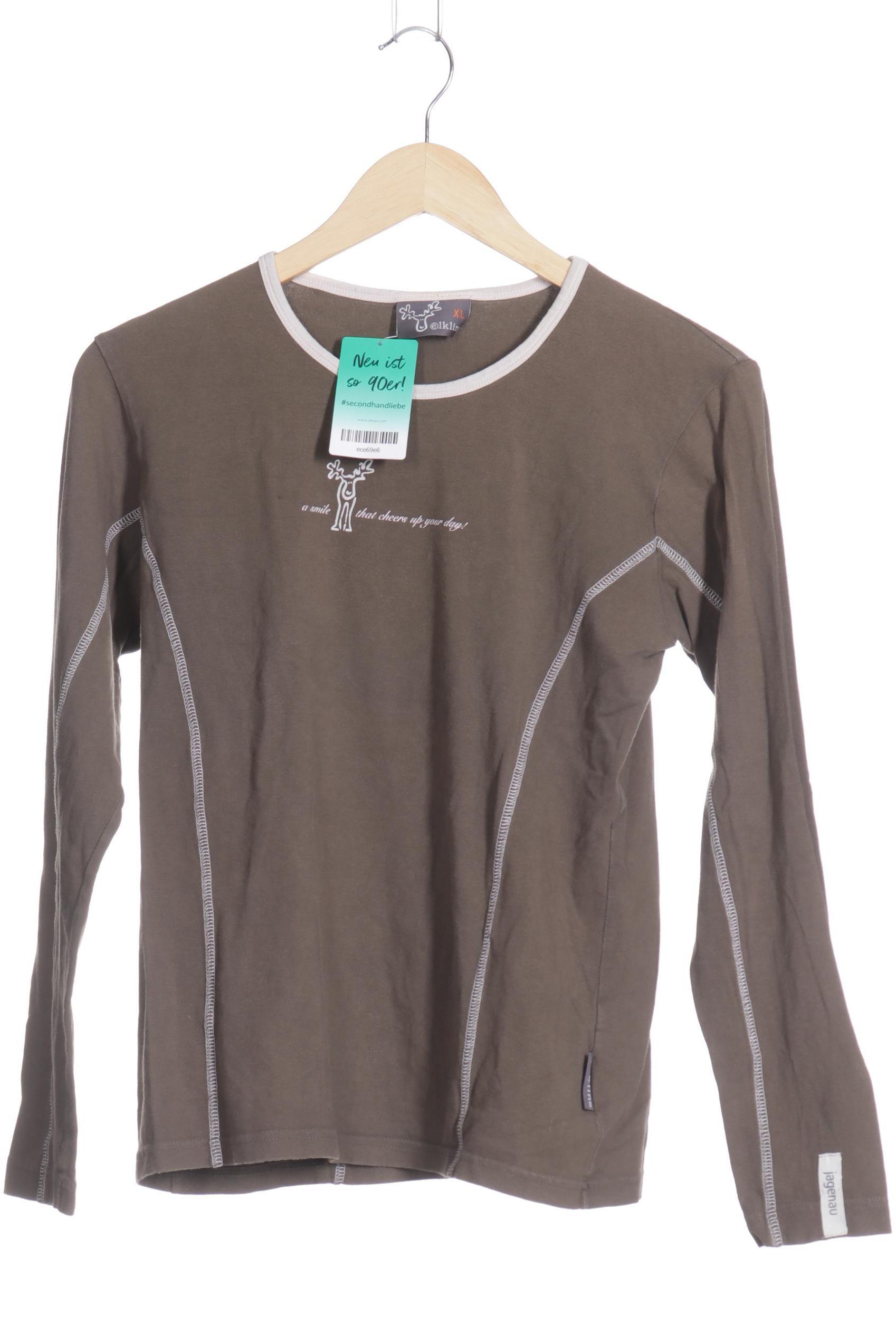 

elkline Damen Langarmshirt, braun, Gr.
