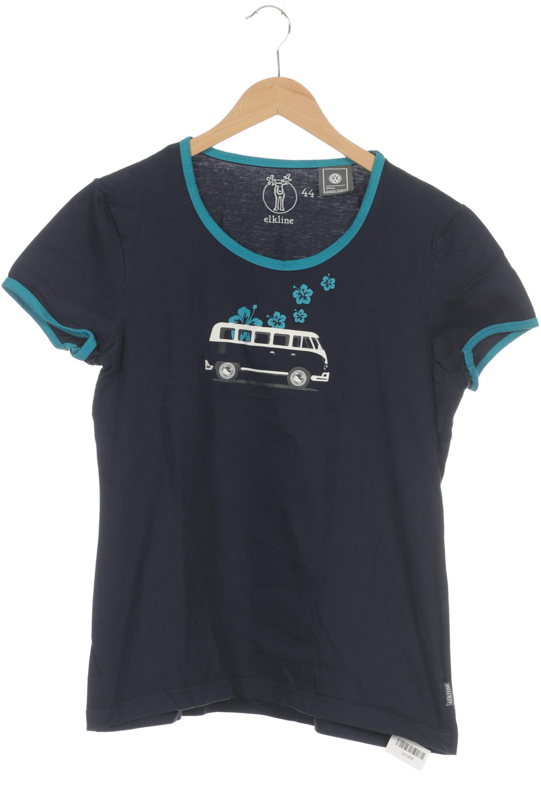 

elkline Damen T-Shirt, blau, Gr. 44