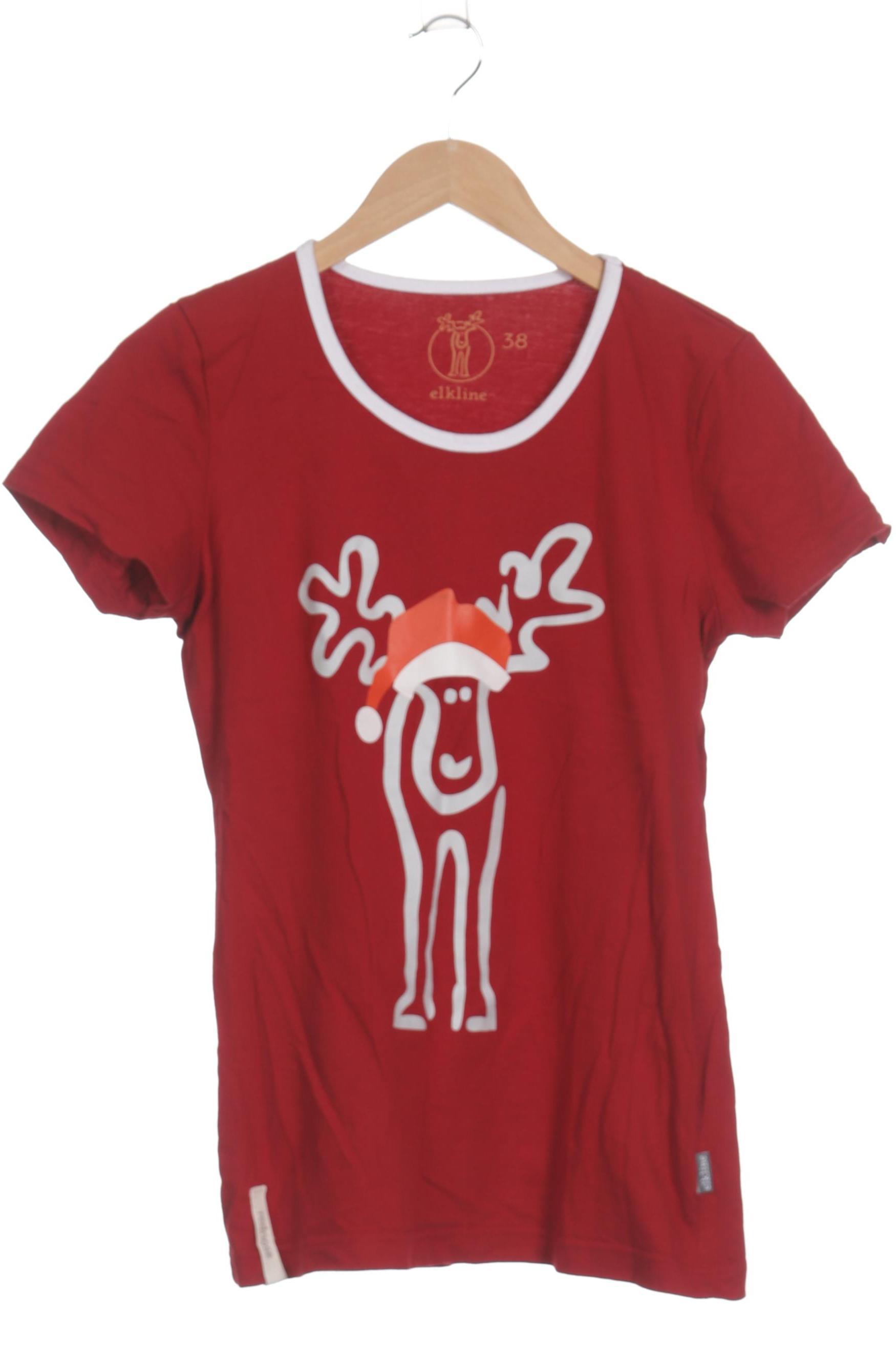 

elkline Damen T-Shirt, rot, Gr. 38