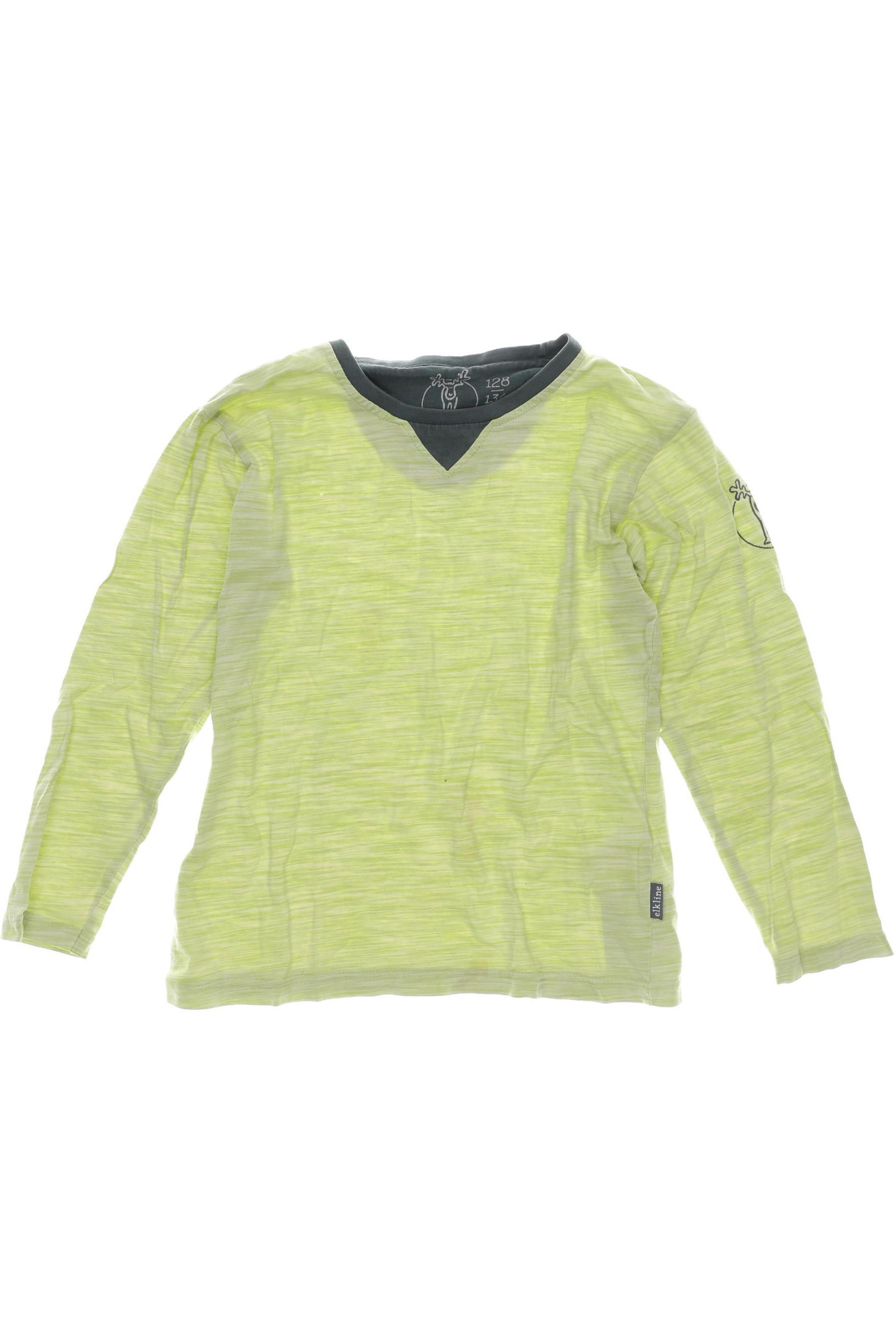 

elkline Jungen Langarmshirt, grün, Gr. 128