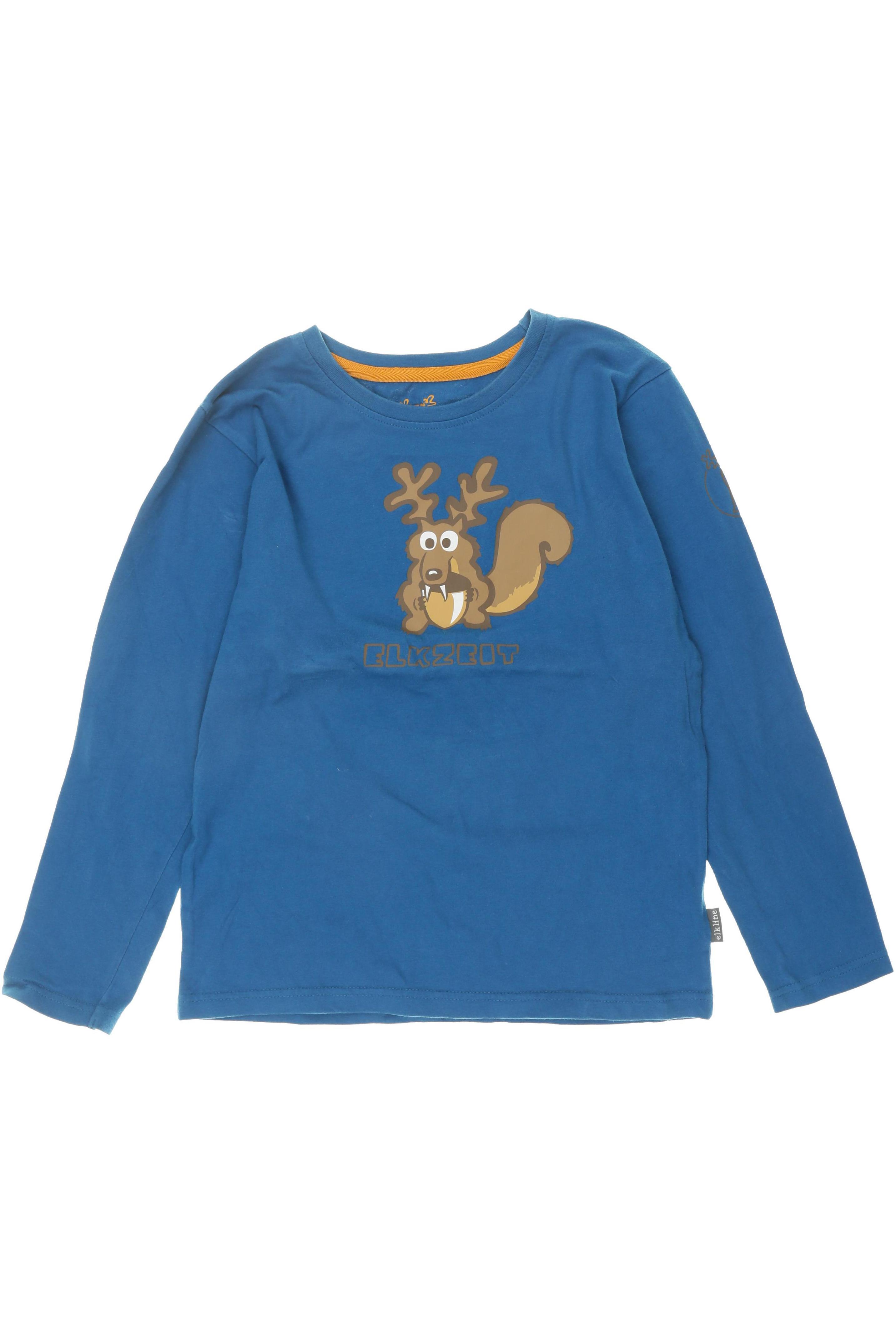 

elkline Jungen Langarmshirt, blau, Gr. 146