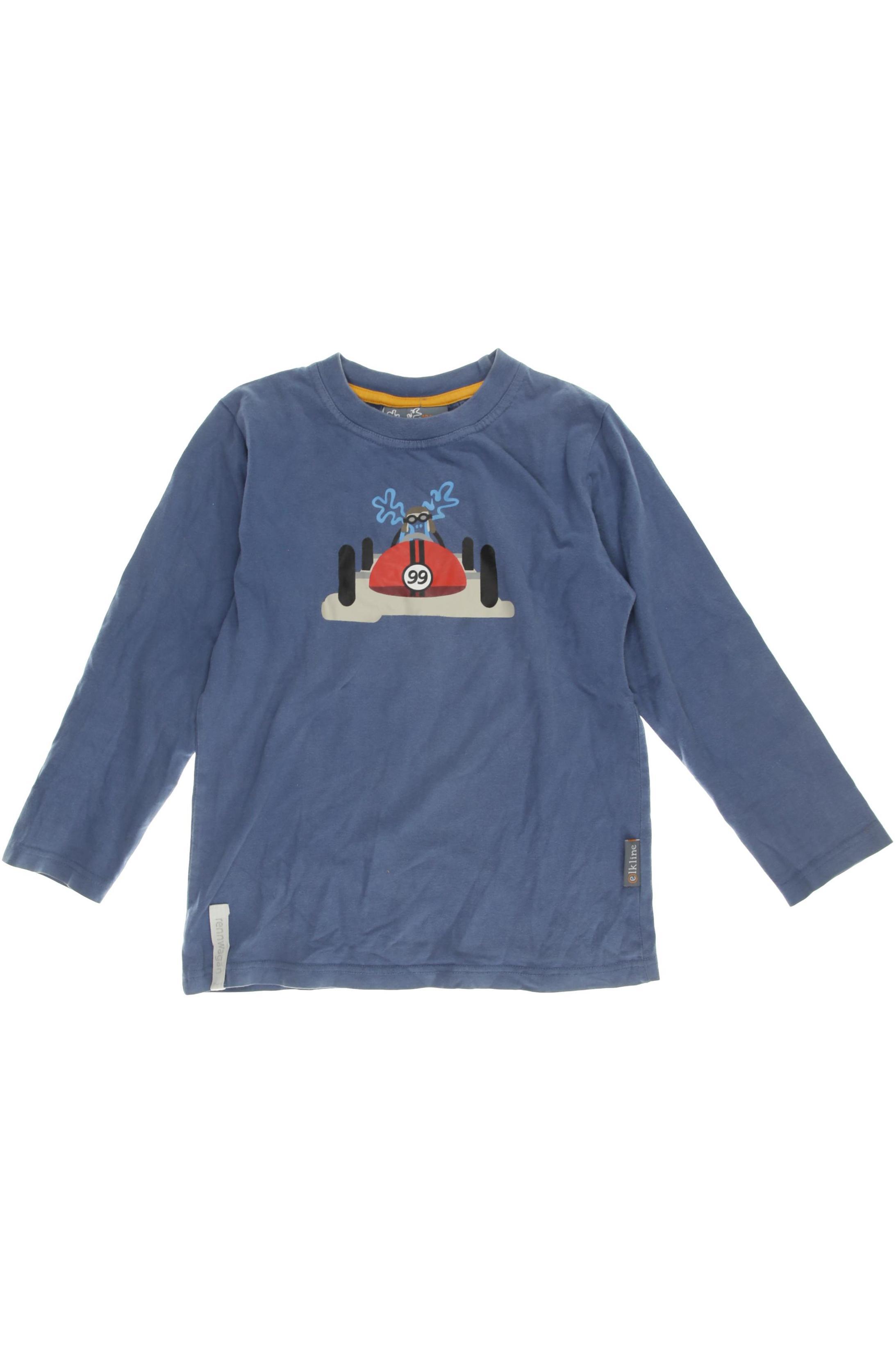 

elkline Jungen Langarmshirt, blau, Gr. 128