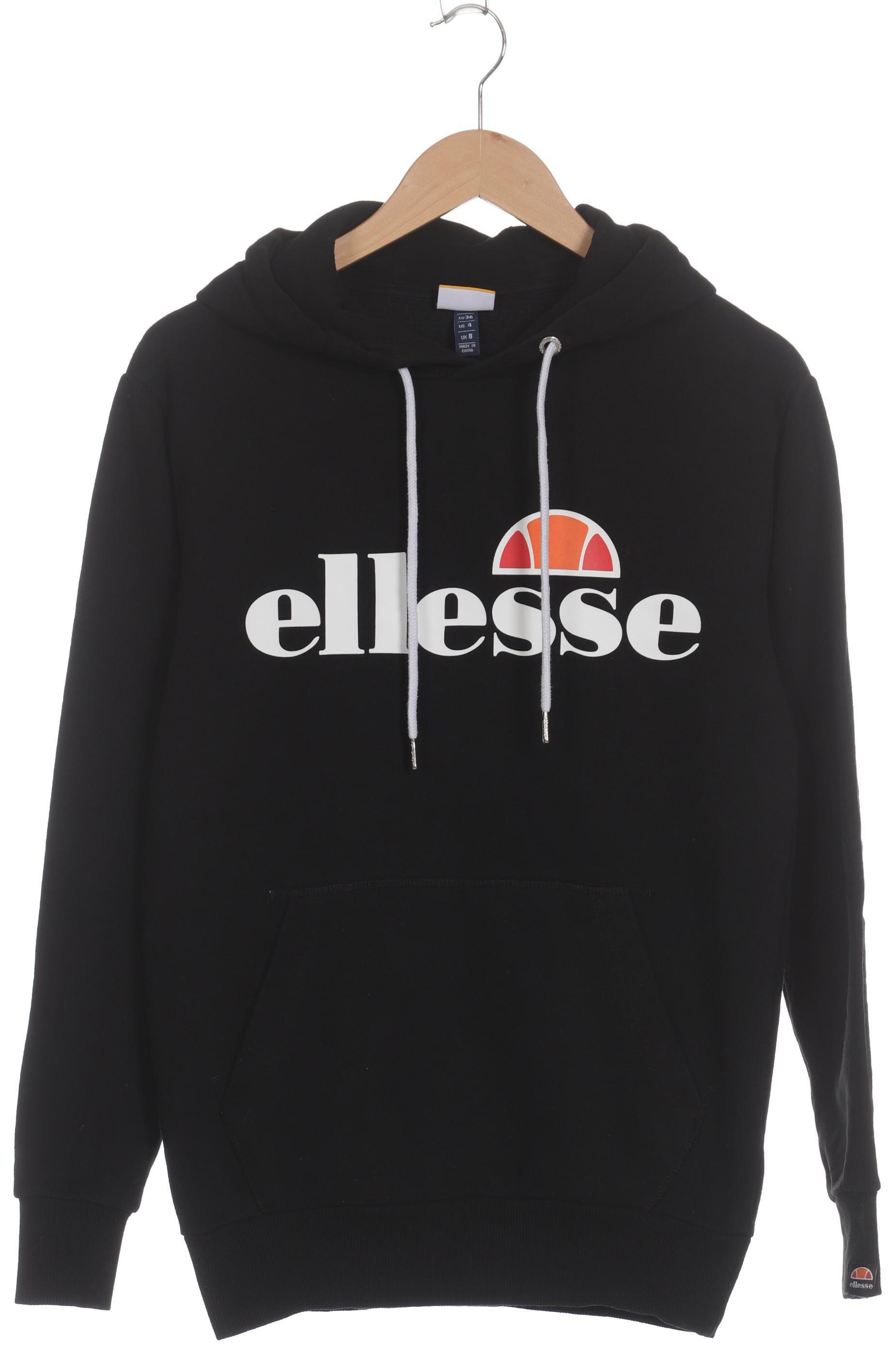 

ellesse Damen Kapuzenpullover, schwarz, Gr. 36