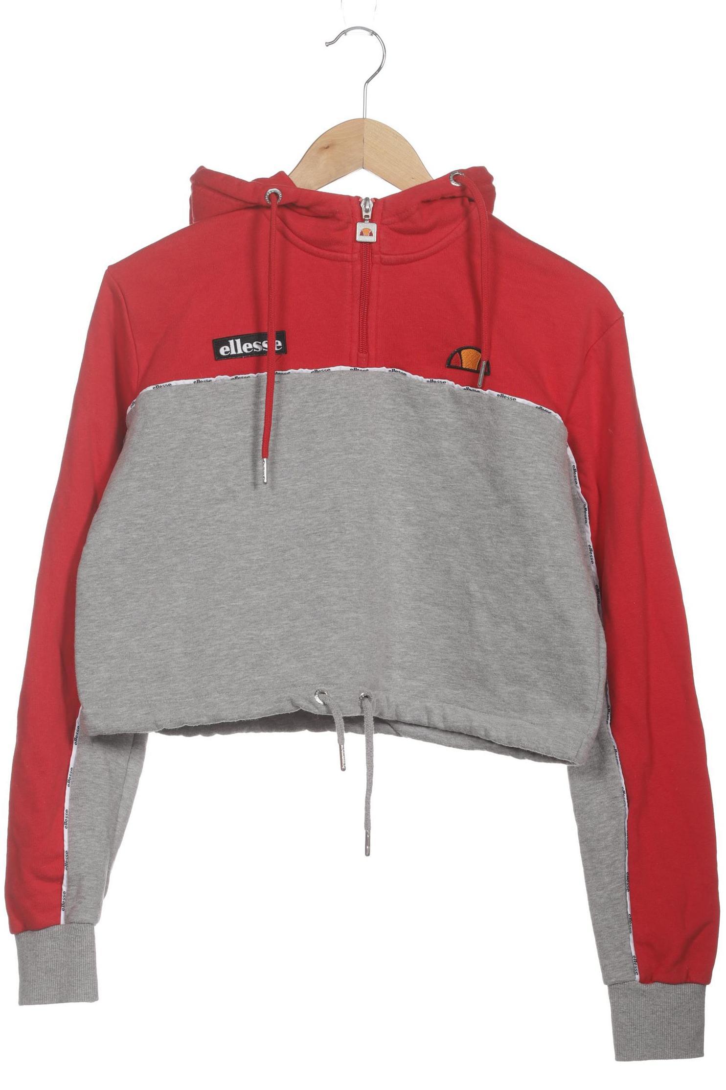 

ellesse Damen Kapuzenpullover, rot, Gr. 36