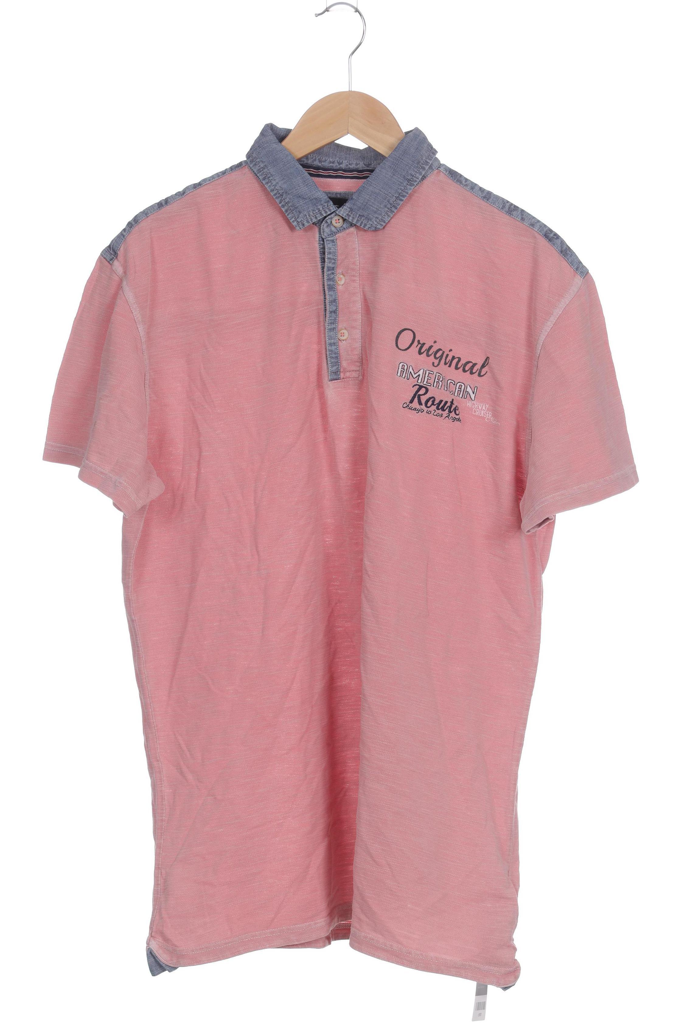 Thumbnail - engbers Herren Poloshirt, pink, Gr.