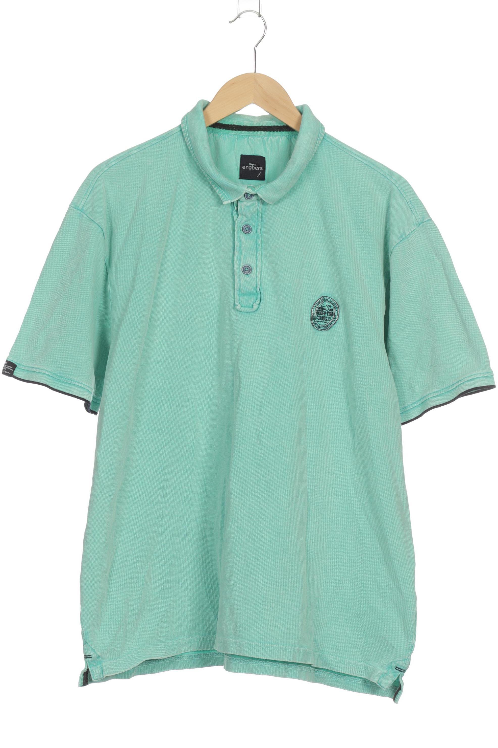 Thumbnail - engbers Herren Poloshirt, türkis, Gr.