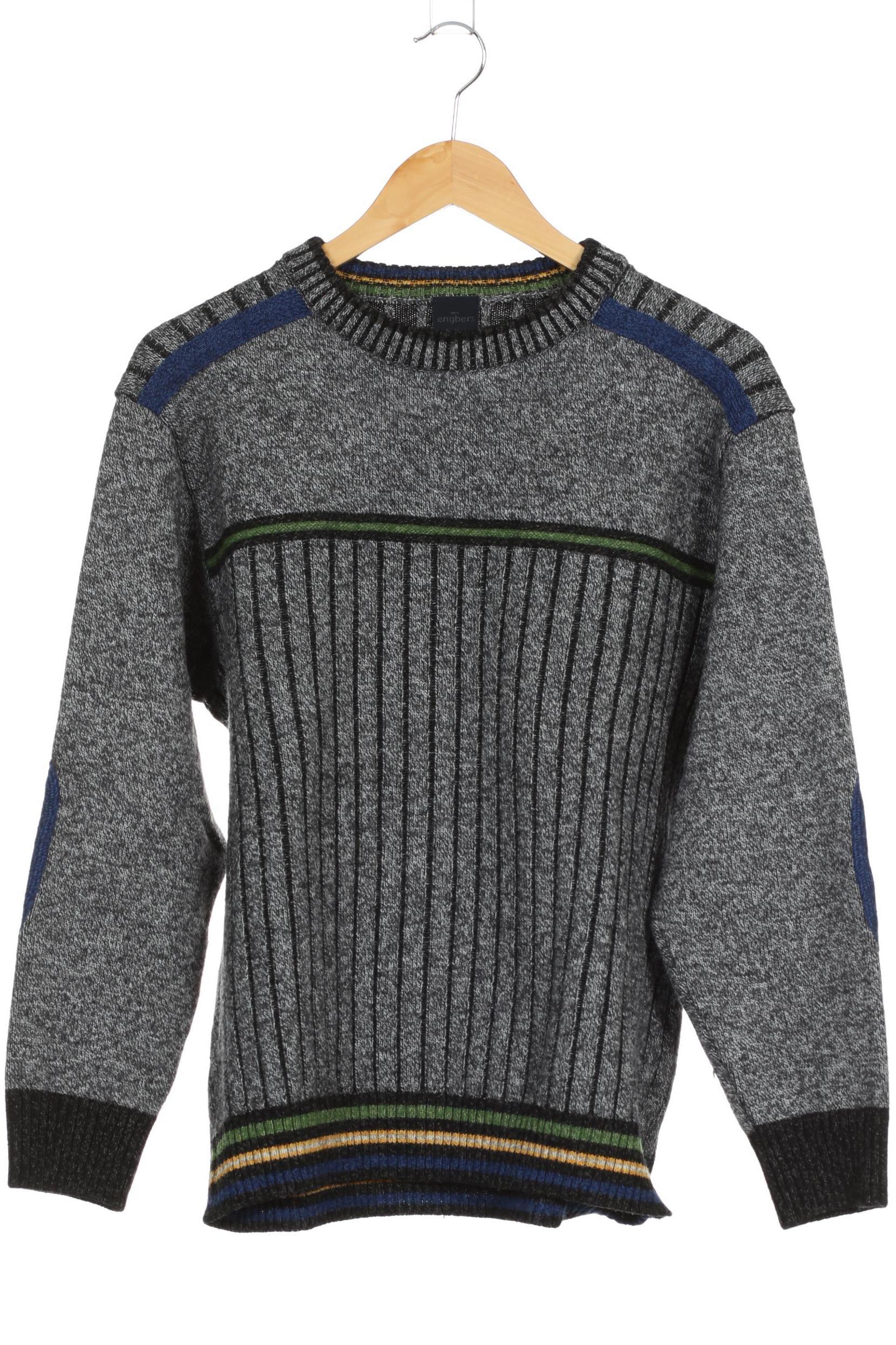 

engbers Herren Pullover, grau, Gr. 52