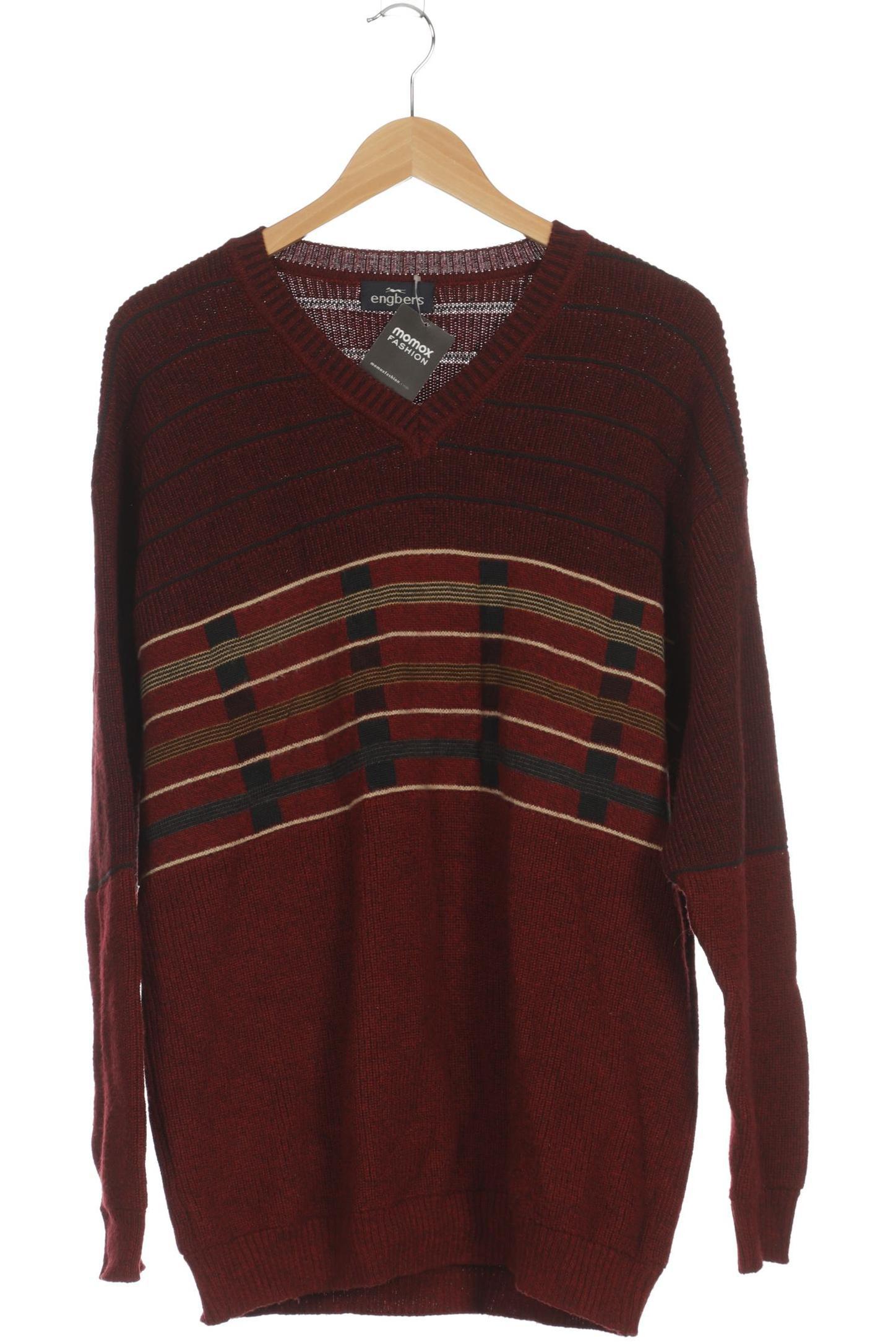 

engbers Herren Pullover, rot, Gr. 56