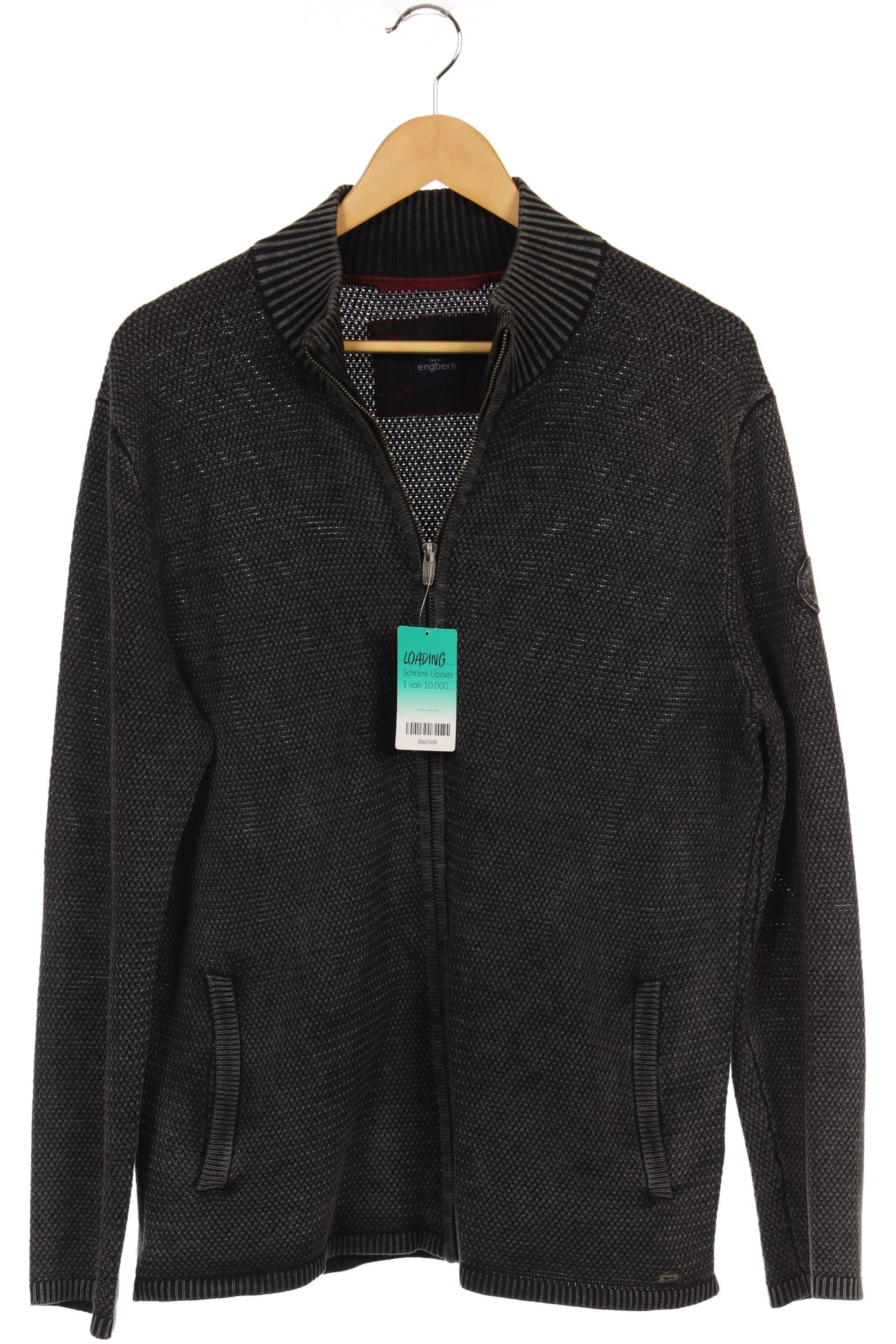 Thumbnail - engbers Herren Strickjacke, grau, Gr.