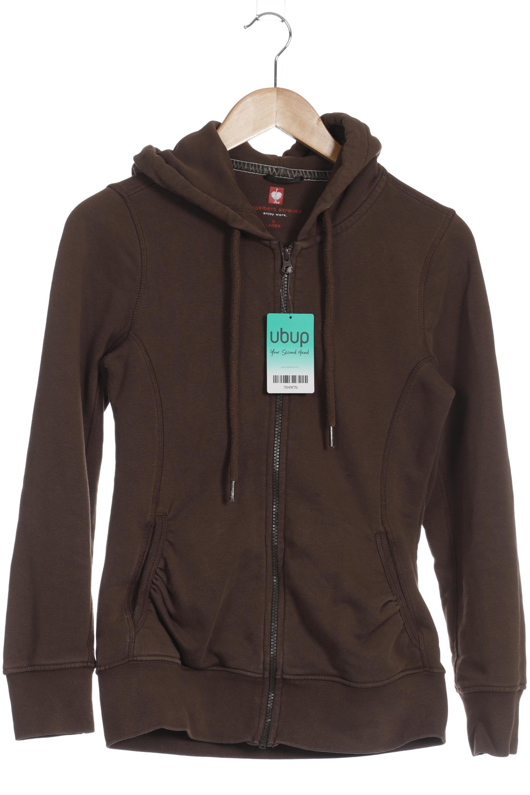 

engelbert strauss Damen Kapuzenpullover, braun, Gr.