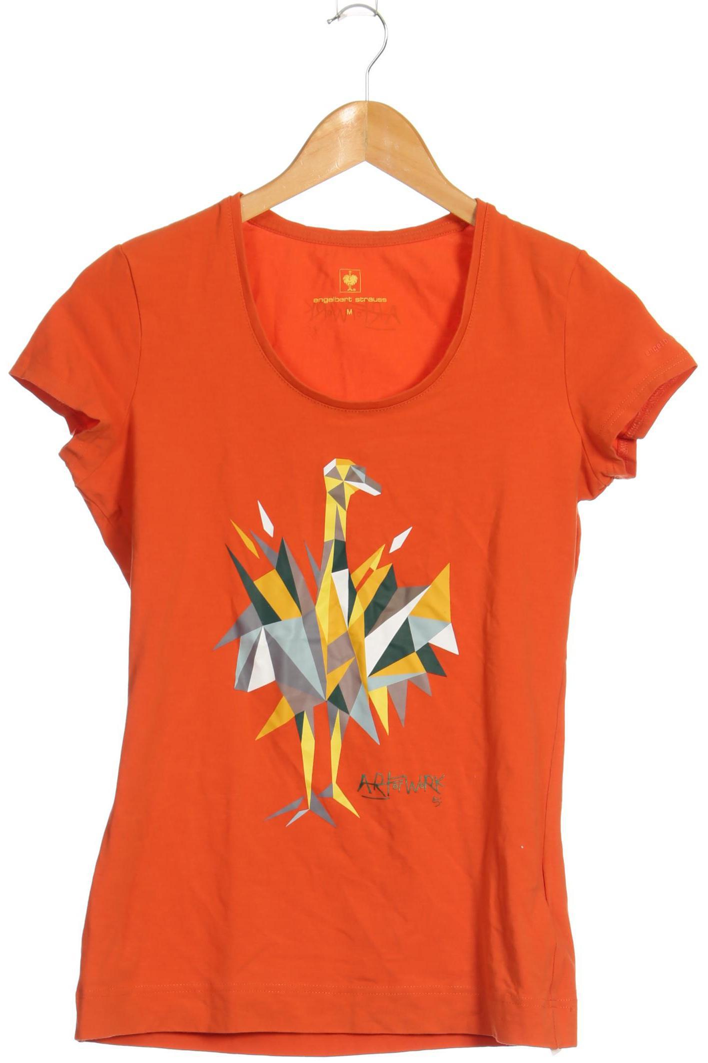 

engelbert strauss Damen T-Shirt, orange, Gr.