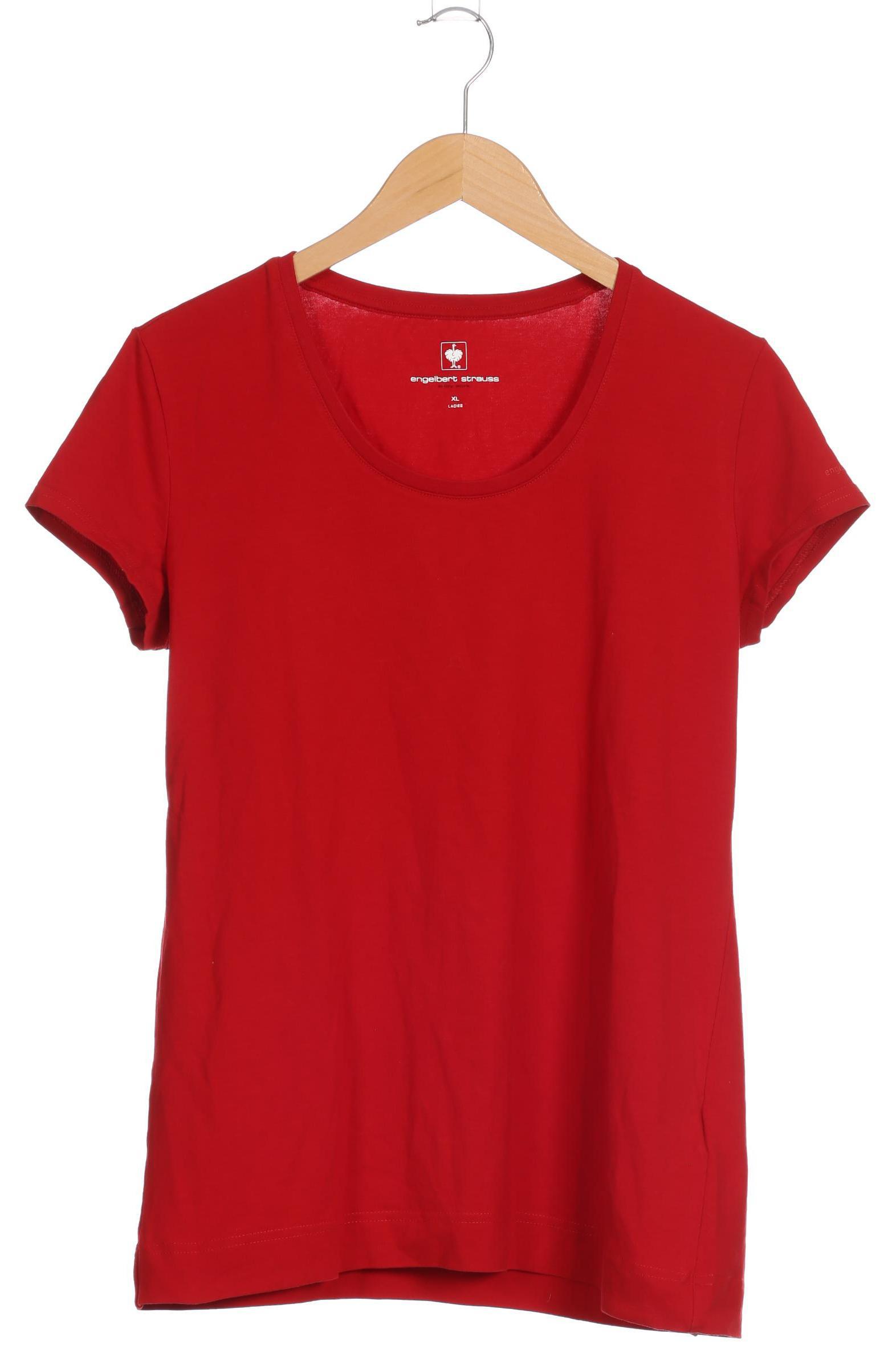 

engelbert strauss Damen T-Shirt, rot, Gr.