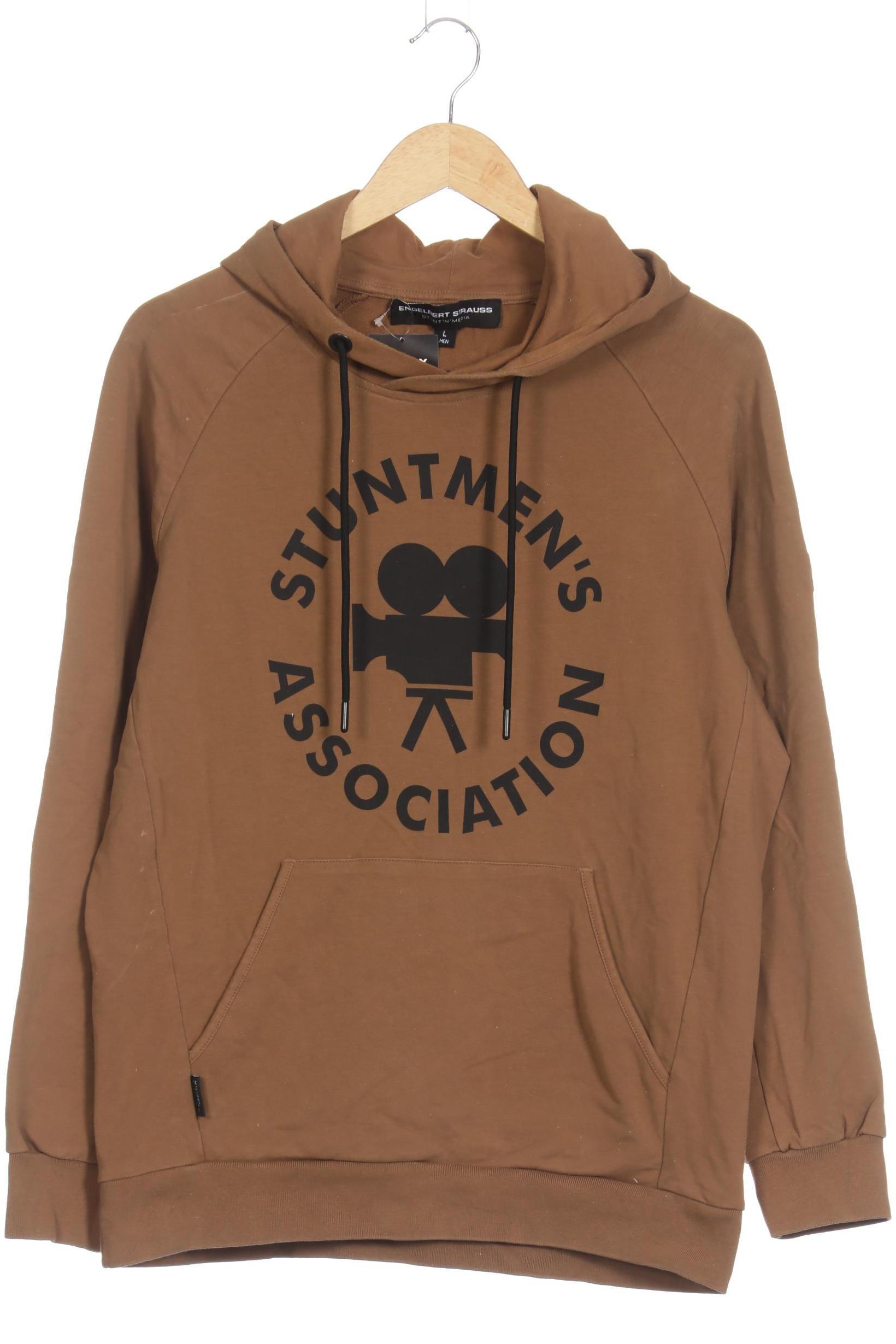 Thumbnail - engelbert strauss Herren Kapuzenpullover, braun, Gr.