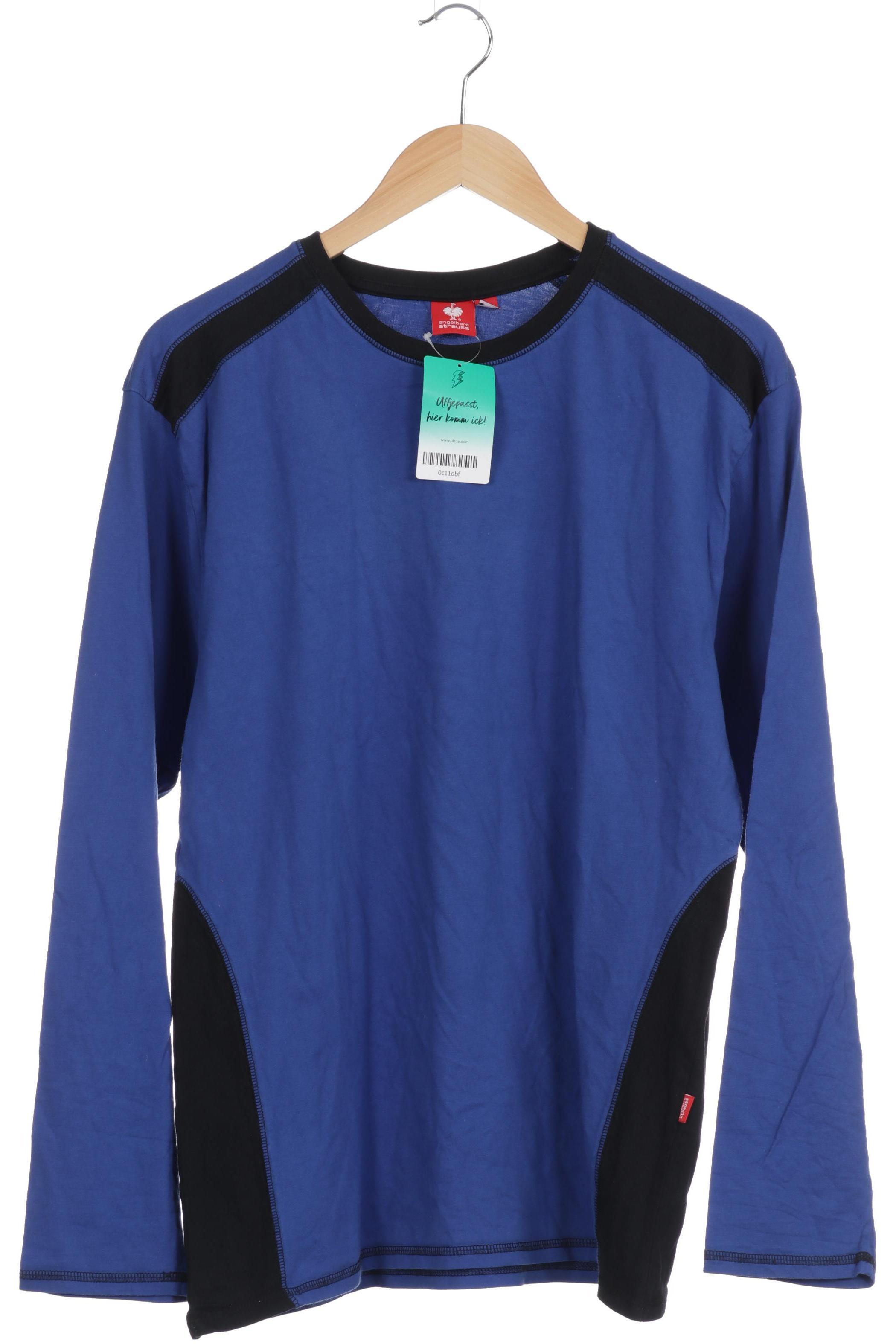

engelbert strauss Herren Langarmshirt, blau, Gr.